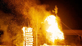 Funken, Hexen, Feuer - Winteraustreiben in Vorarlberg