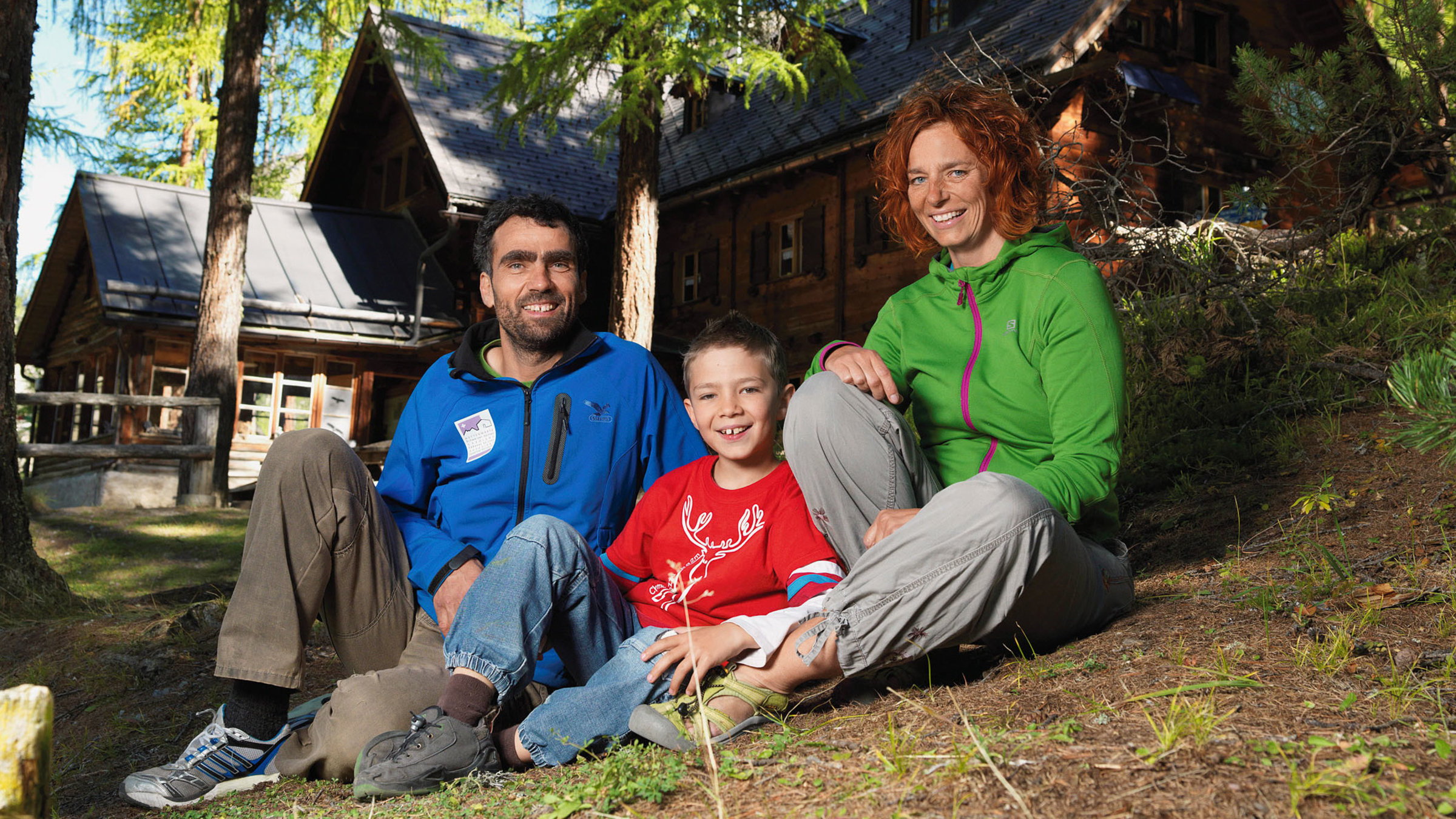 "Hüttengeschichten" - Marlies, Tim und Jürg Martig, Hüttenwarte der Cluozza-Hütte