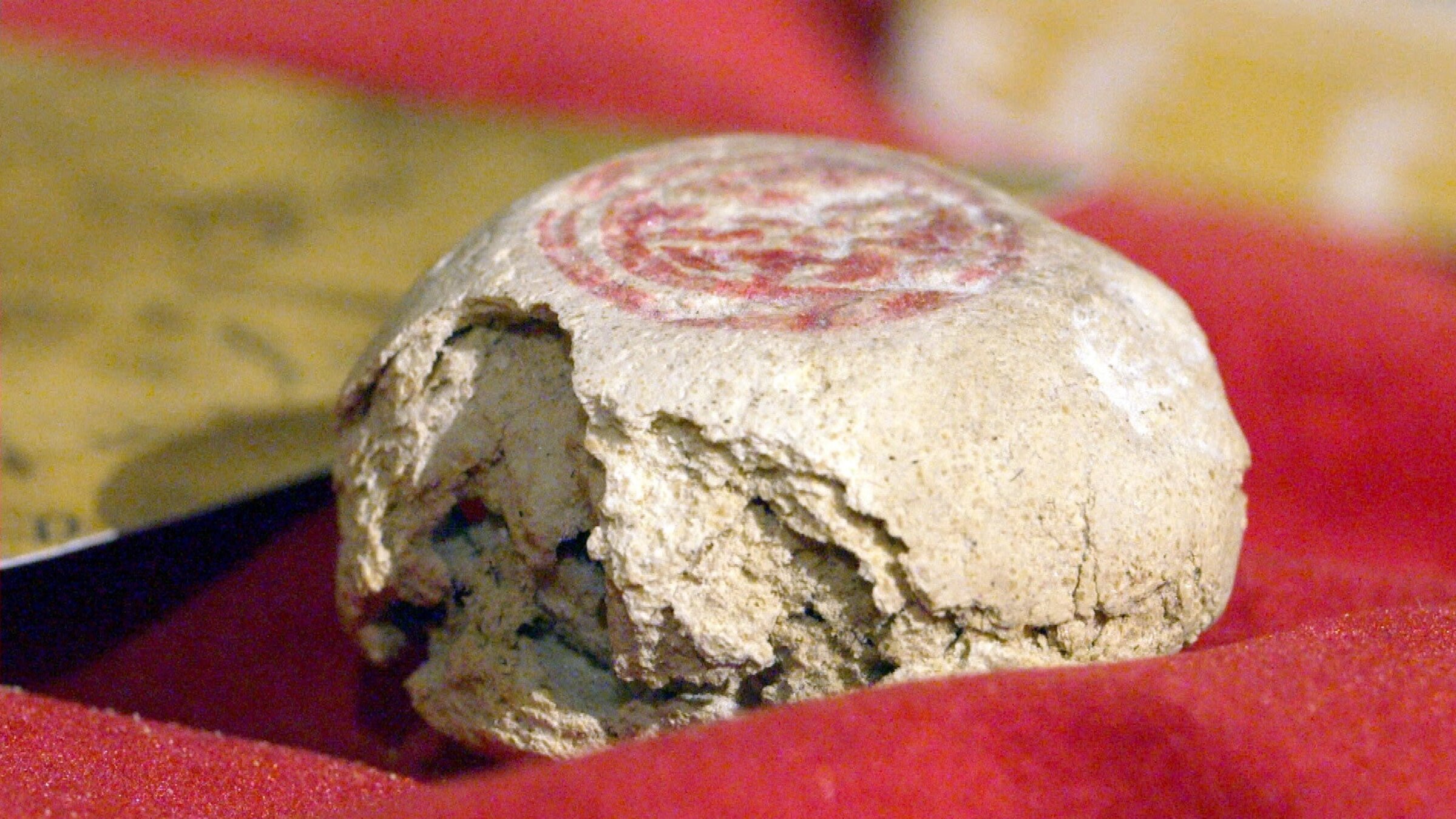 "Die Geschichte des Brotes": Semmel aus der kaiserlichen Hofbäckerei in Peking aus 1903.