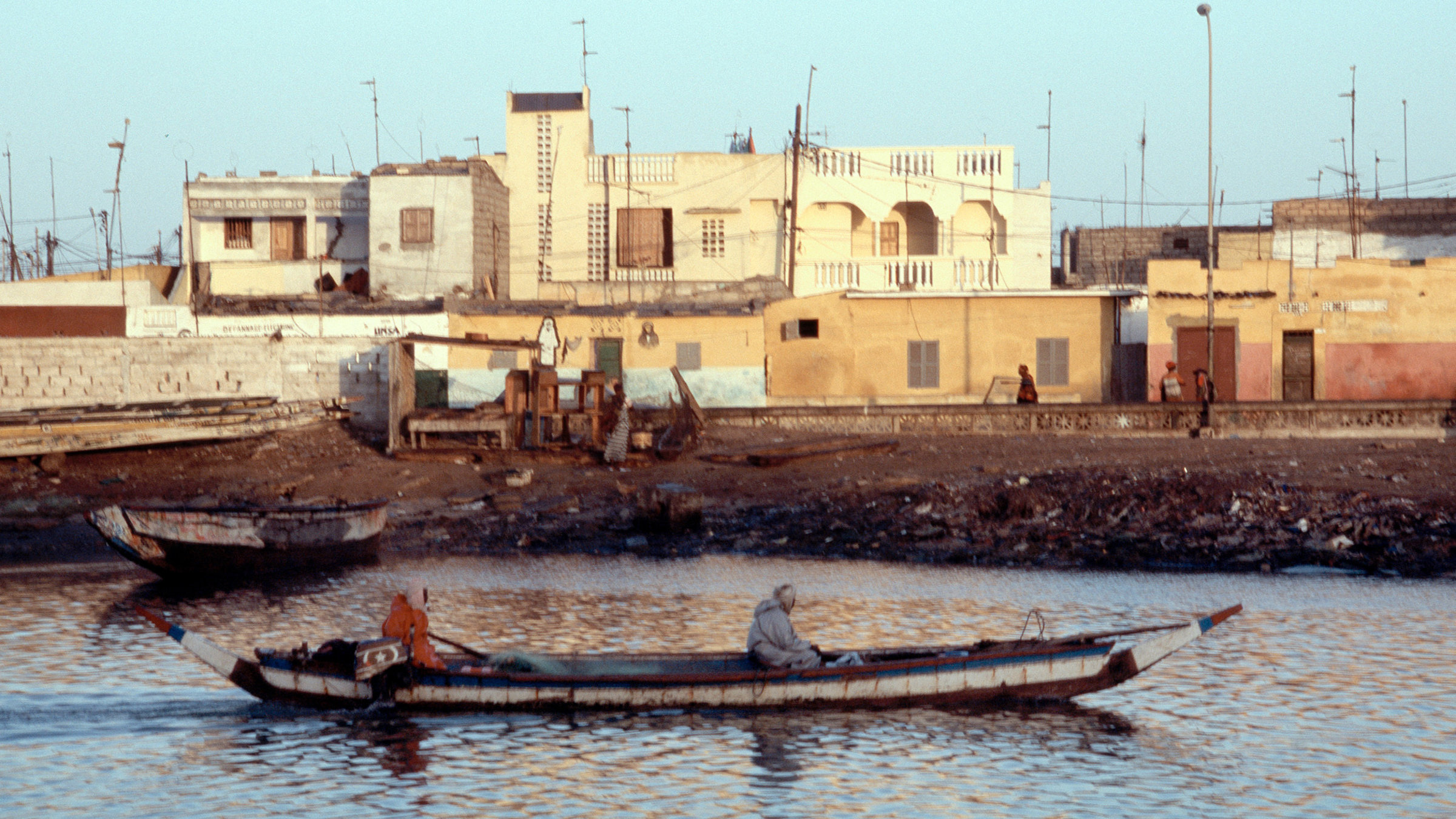 "Schätze der Welt - Erbe der Menschheit - Île Saint-Louis, Senegal": Ansicht der Stadt St.Louis.
