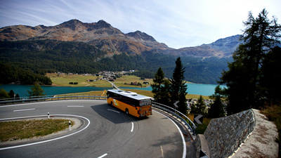 Traumrouten der Schweiz II: Mit dem Postauto<br/>über den Julierpass