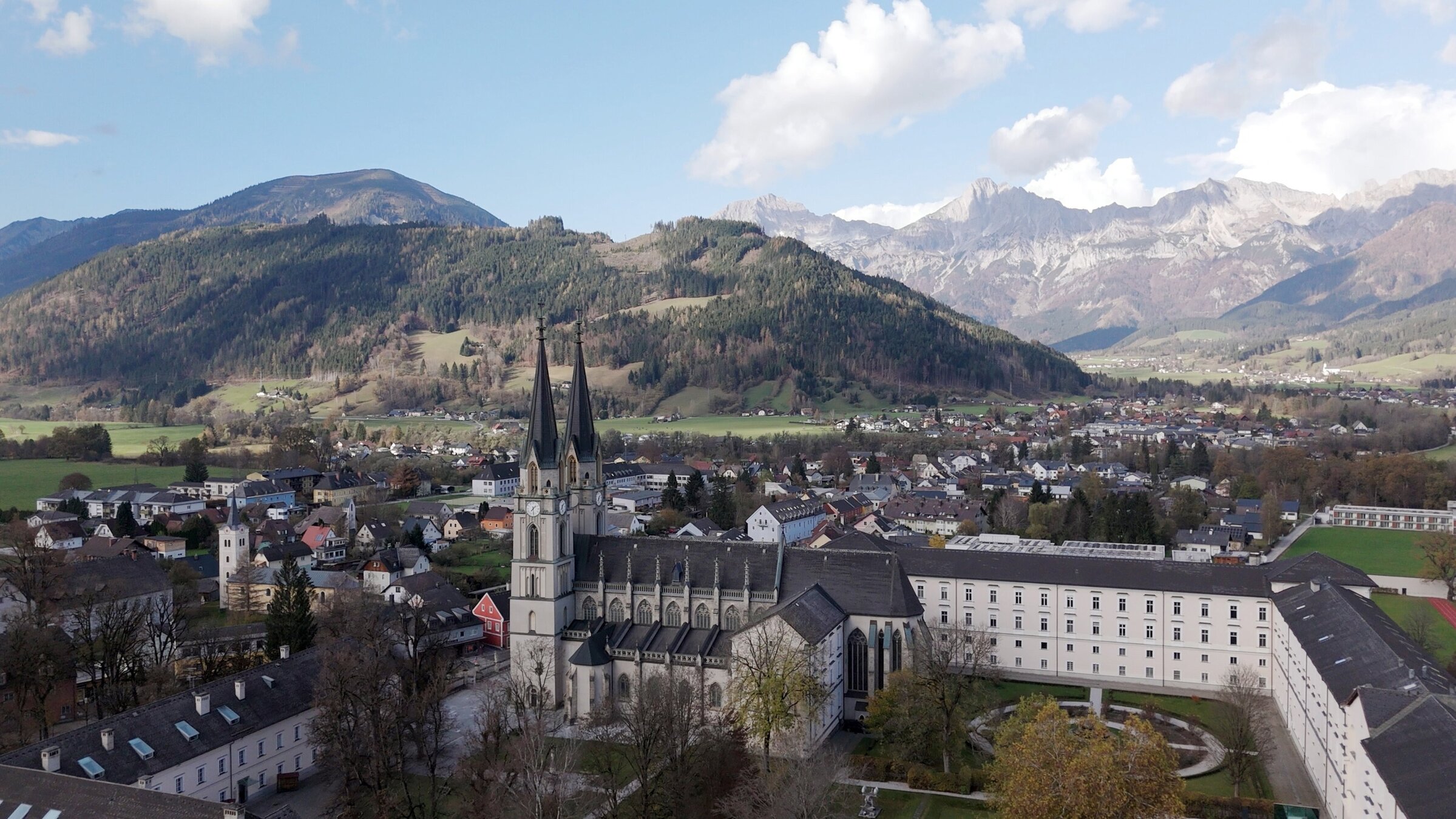 "Ein Stück Österreich - Das Gesäuse": Stift Admont.