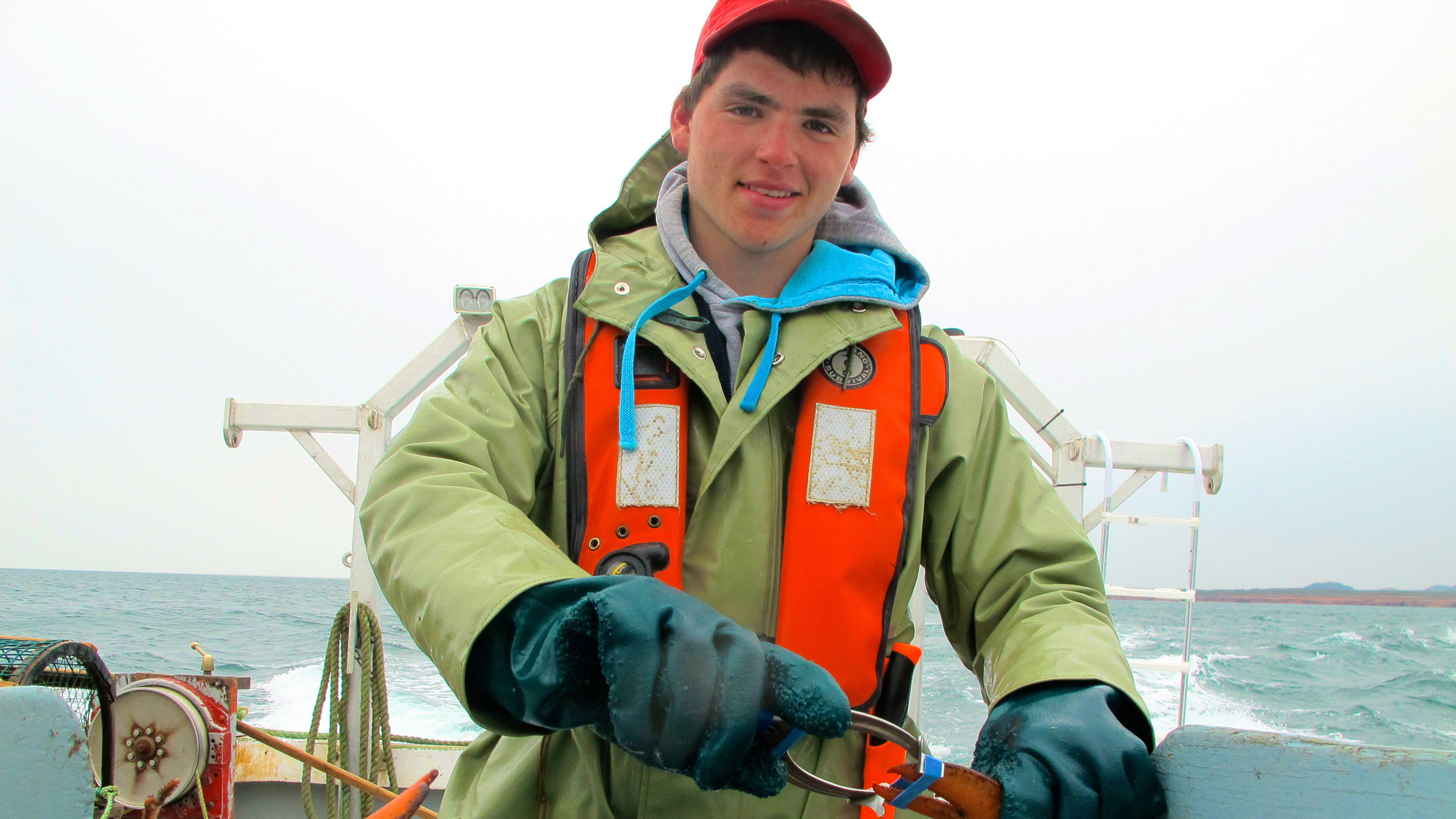 "Hummerfang in Kanada" - Jonathan Vigneau der Hummerfänger