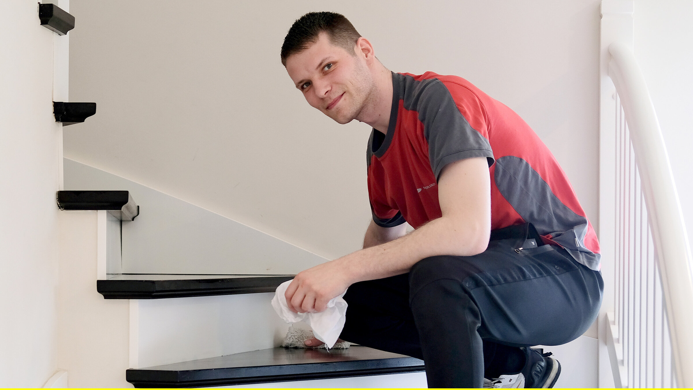 "Die Nordreportage: Schuften für die Urlauber": „Ich bin stolz, als Putze zu arbeiten“, sagt Putzmann Heiko Fritzsche, der seit vier Jahren seinen Beruf ausübt.