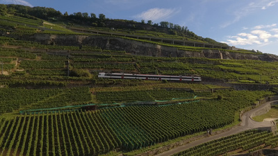 Traumhafte Bahnstrecken der Schweiz:Vom Dreiseenland durch d<br/>Vom Dreiseenland durch das Lavaux bis nach Genf
