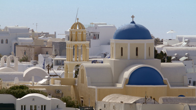 Strände Europas: Santorin