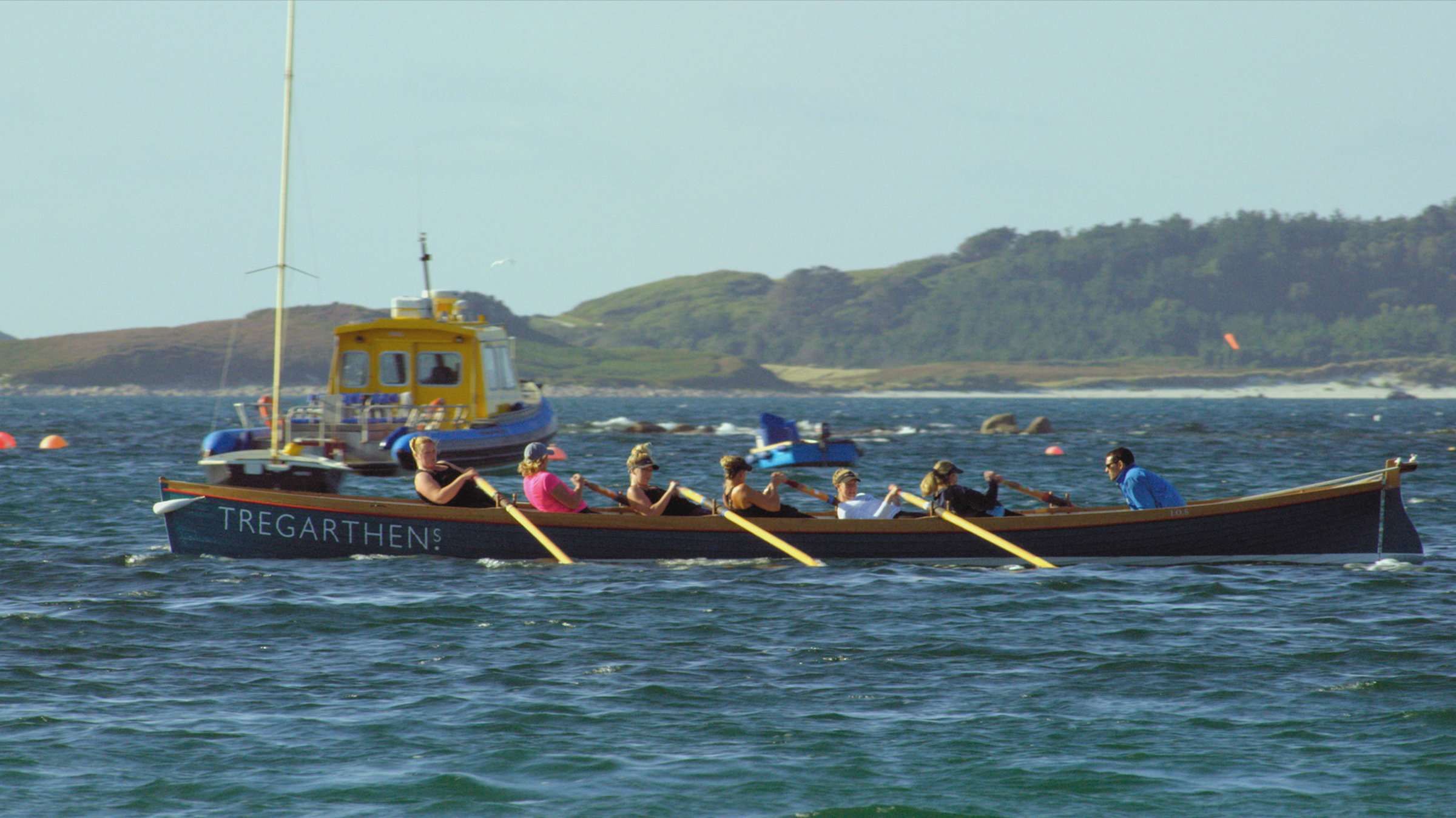 "Die Scilly Inseln": Einmal im Jahr treten die Bewohner der Scilly-Inseln in Gigbooten gegeneinander zum Ruderwettbewerb an.