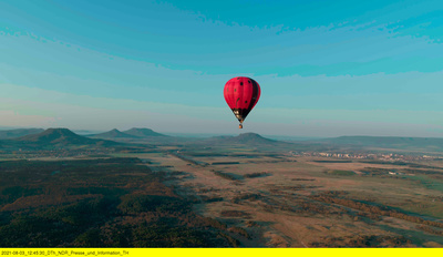 Im Ballon zum Balaton