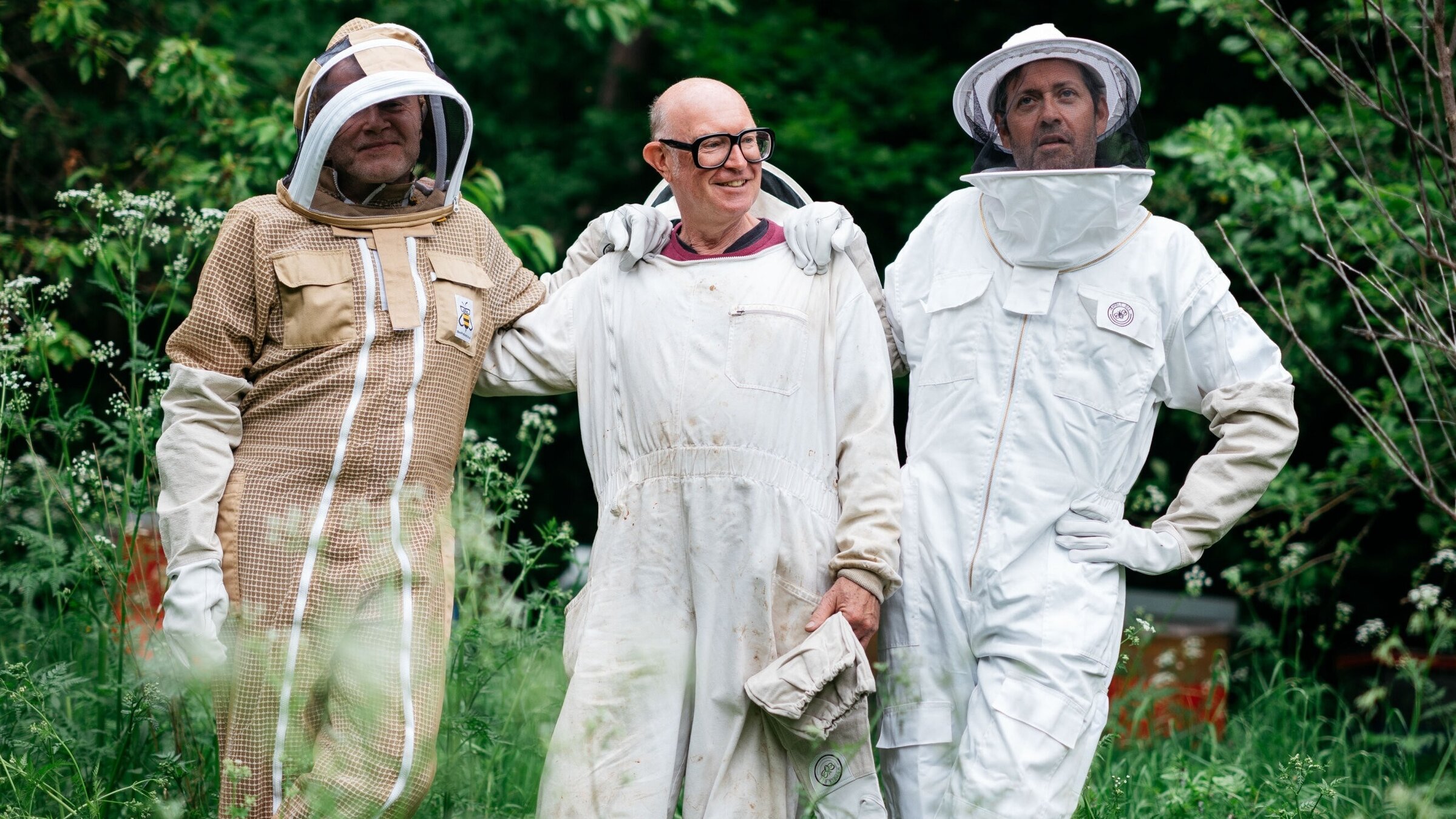 "Milch und Honig (1/6) - Die Geburt": Florian Holzer, Thomas Nowak, Ingo Pertramer.