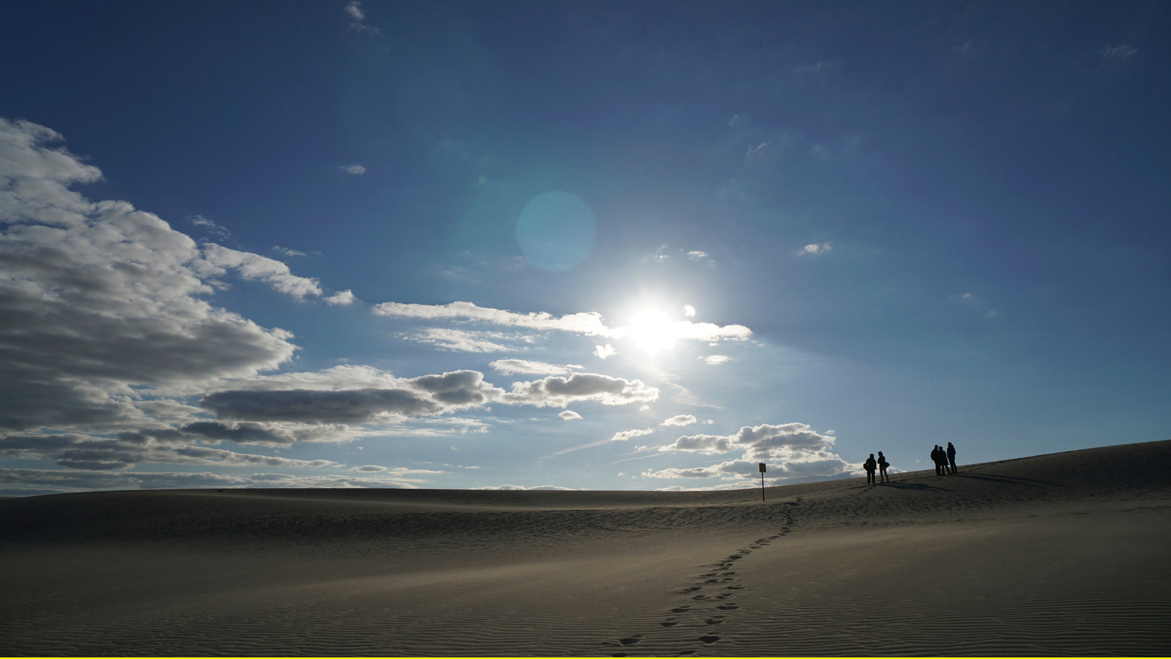 "Das Glück der Freiheit - Unterwegs in Litauen": Düne an der Grenze zu Kaliningrad.