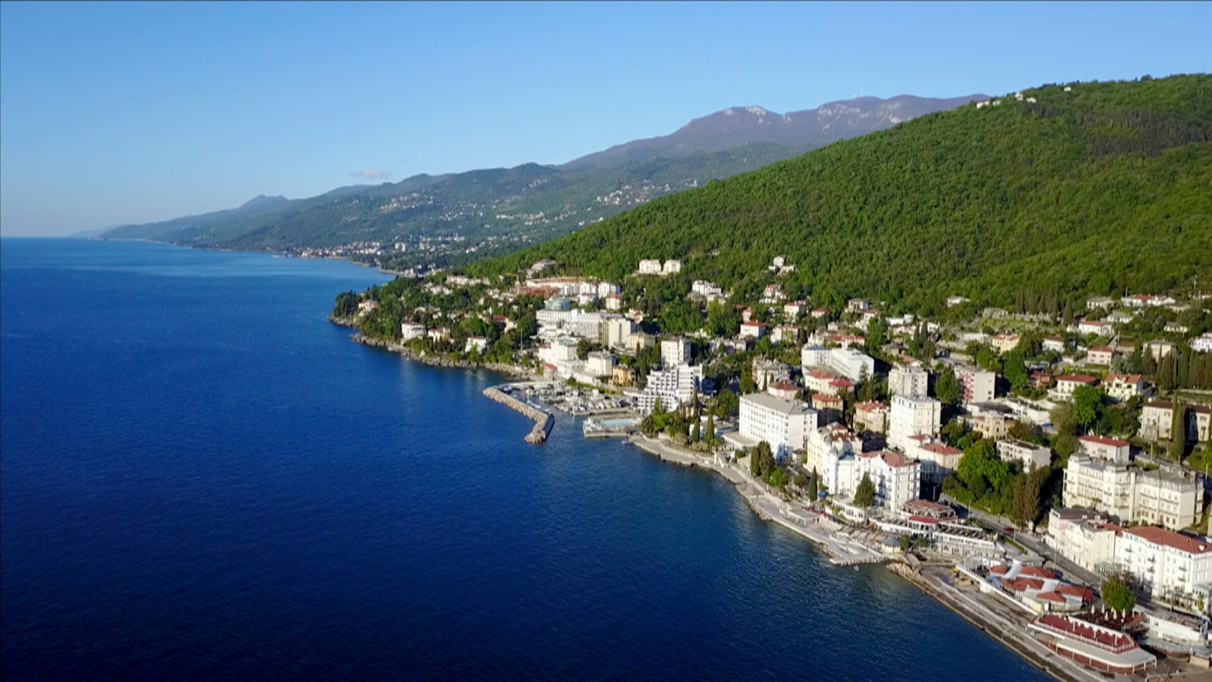 "Habsburgs Süden - Istrien": Opatija Istrien.