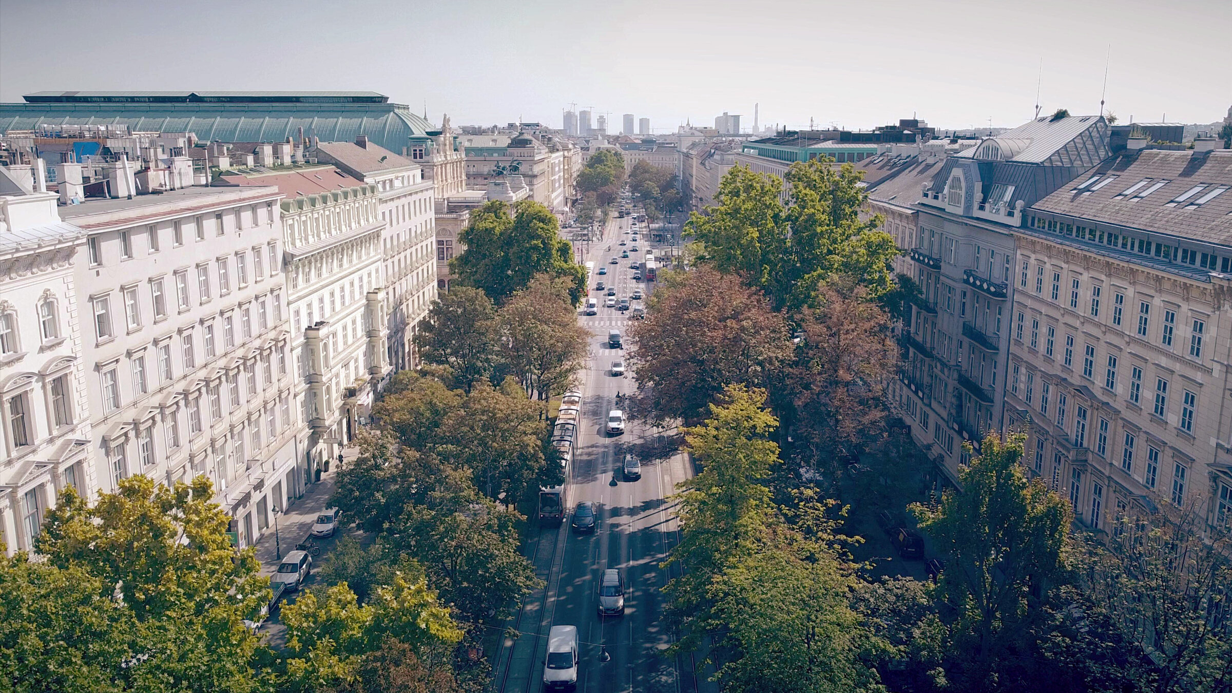 "Habsburgs Ringstraßenbarone - Ephrussi, Dumba und Baltazzi": Ringstraße.