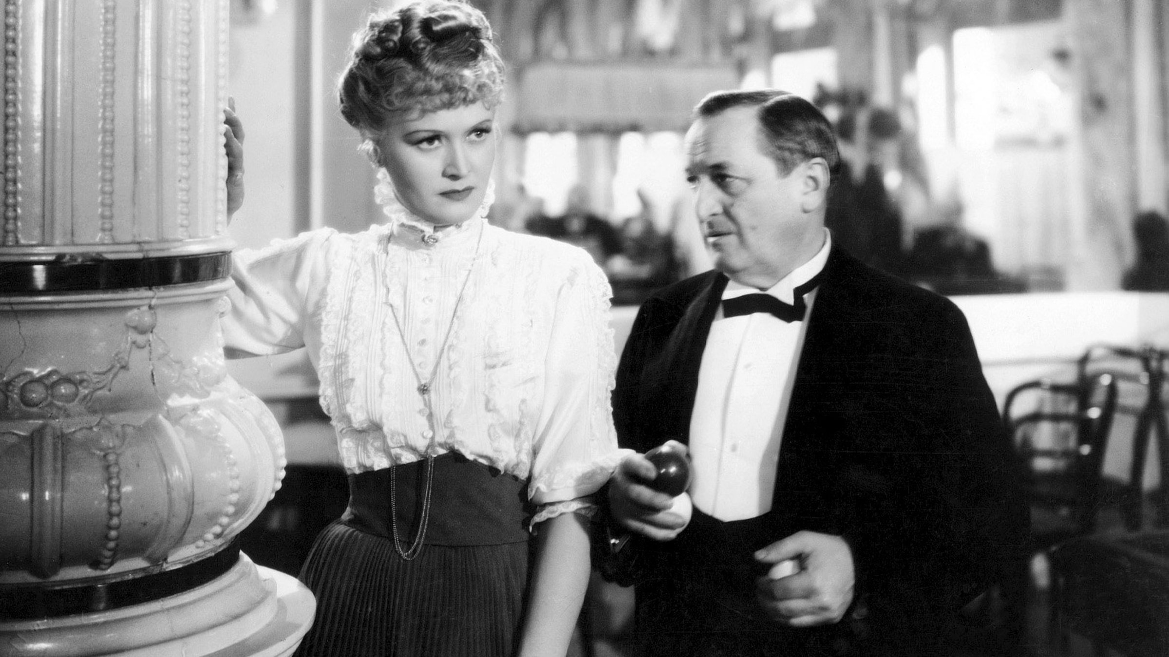 "Wiener G'schichten" - Marte Harell (Christine Lechner), Hans Moser (Josef).