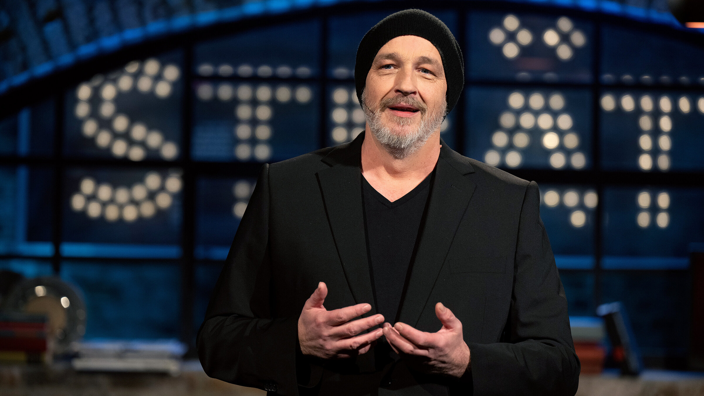 "Sträter Best of 2023 - Torstens schönste Geschichten": Gastgeber Torsten Sträter.