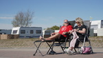 Leben auf dem Campingplatz