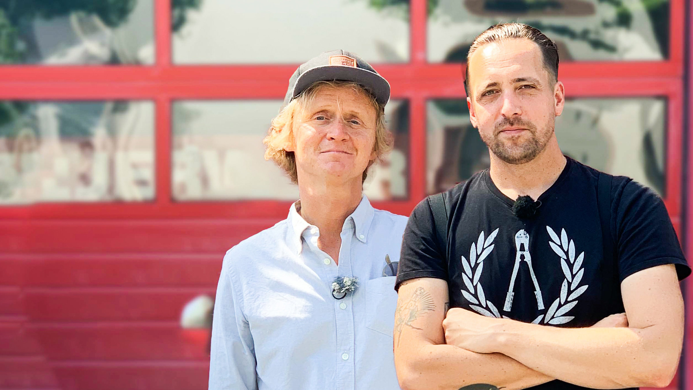 "Kurzstrecke mit Pierre M. Krause": Danger Dan. Pierre M. Krause und Danger Dan.