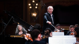 Daniel Barenboim und Martha Argerich im Teatro Colón