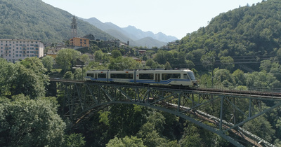 Traumhafte Bahnstrecken der Schweiz II:<br/>Im "Centovalli-Express" von Locarno nach Domodossola