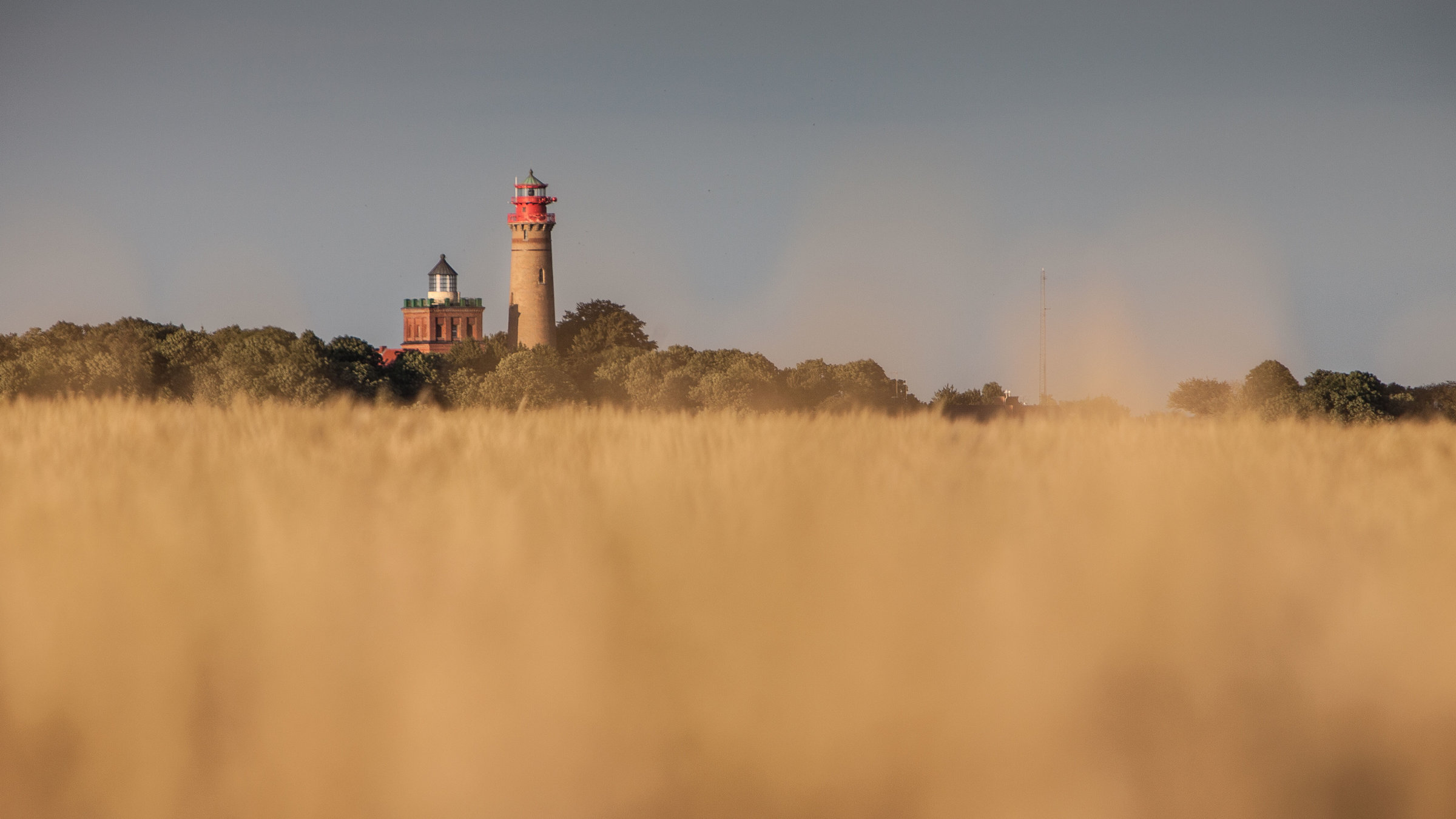 "ZDF.reportage: Auf Rügen ist die Hölle los!": Leuchtturm von Kap Arkona.