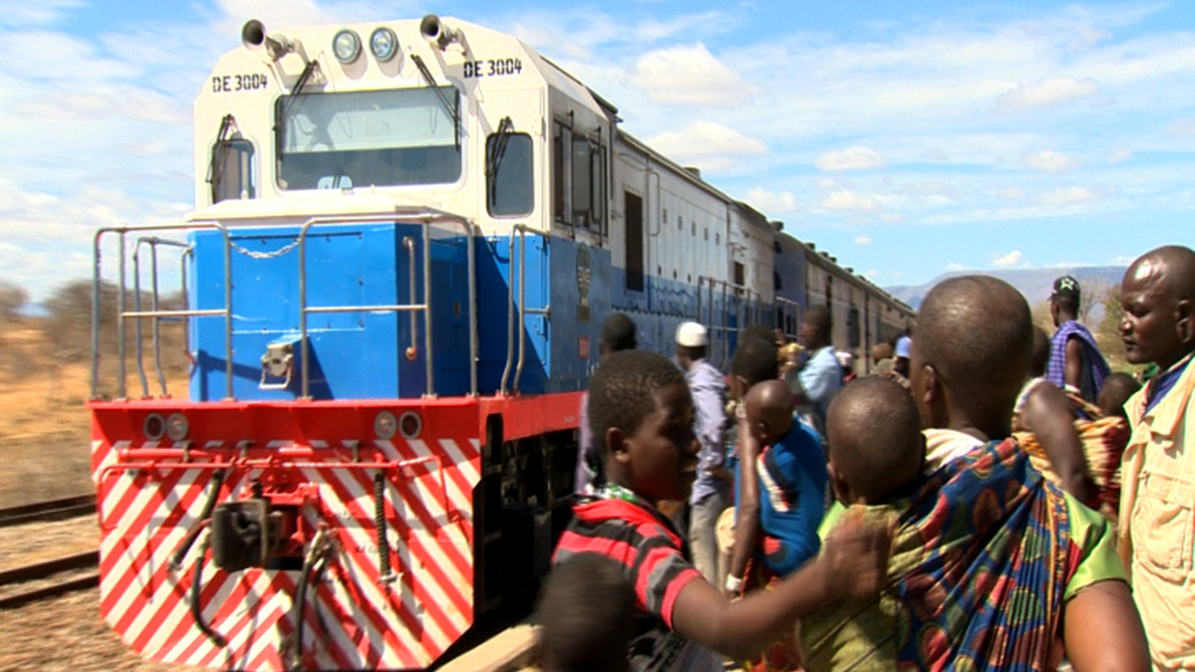 "EISENBAHN-ROMANTIK - Lebensnerv Savanne": Unterwegs mit der Tazara.
