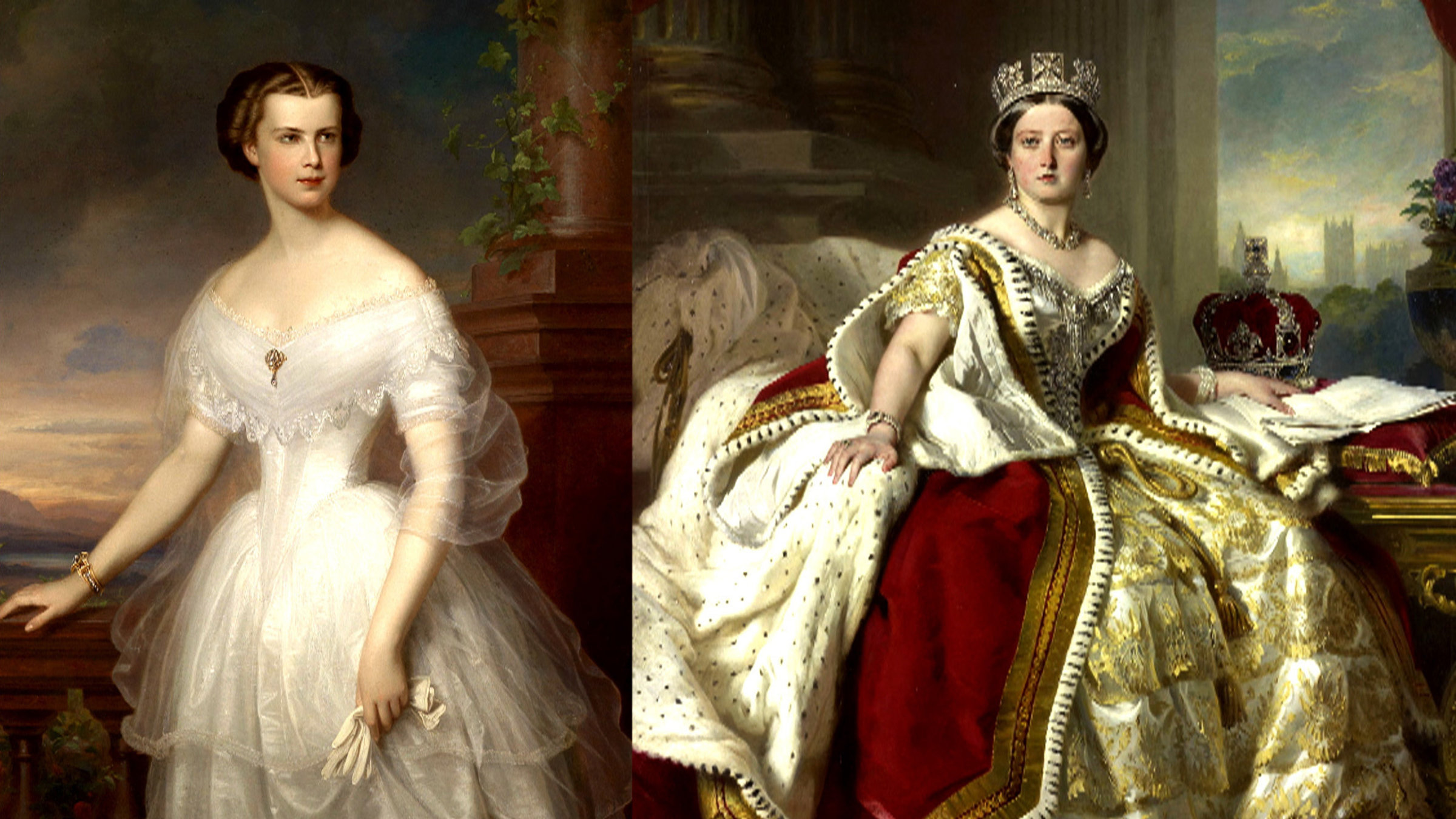 "Die Windsors und Österreich (1/2)": Victoria und Sisi.