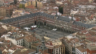 Nordspanien von oben