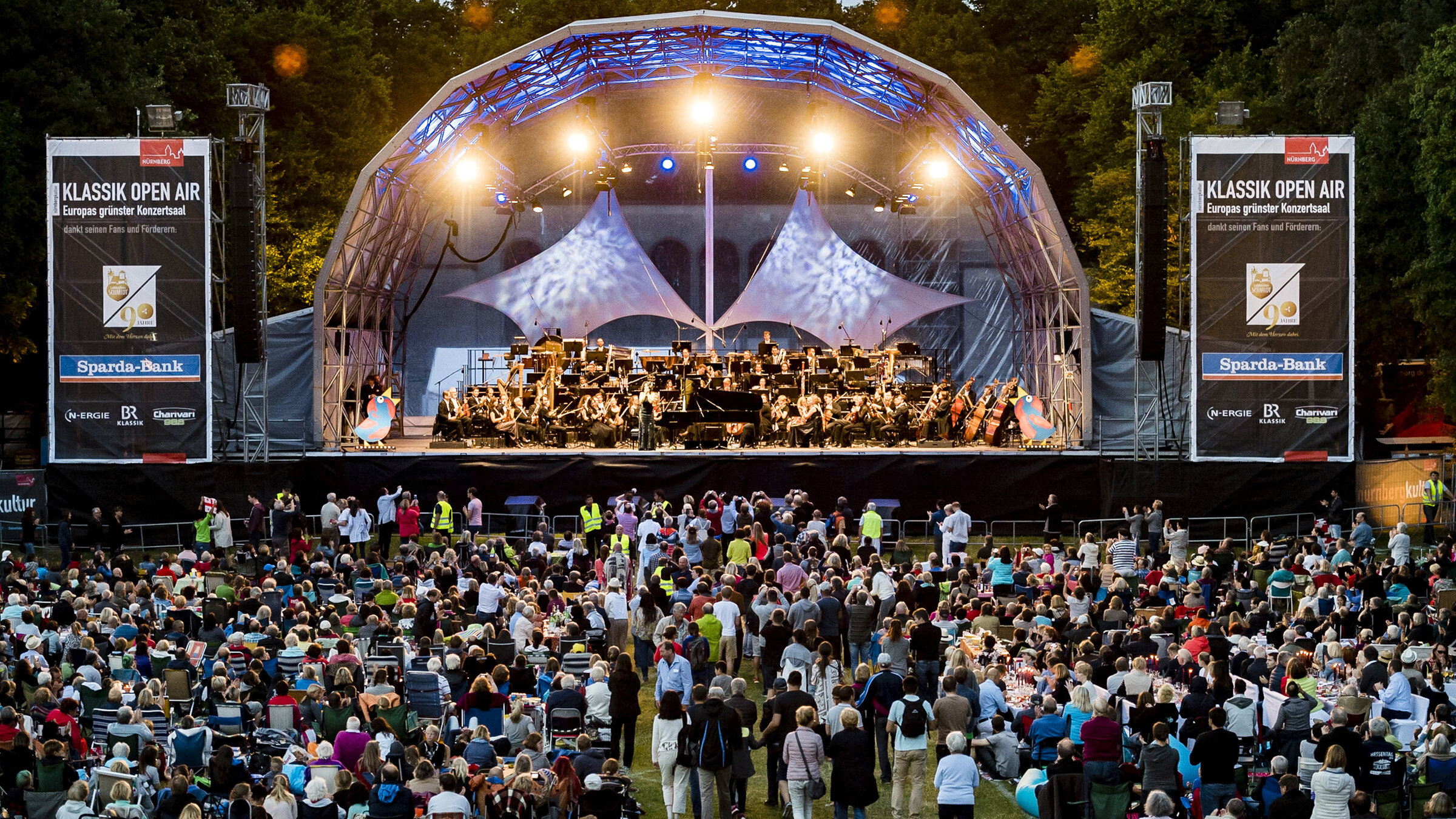 "Klassik Open Air Nürnberg 2024 - Nürnberger Symphoniker": Staatsphilharmonie Nürnberg.