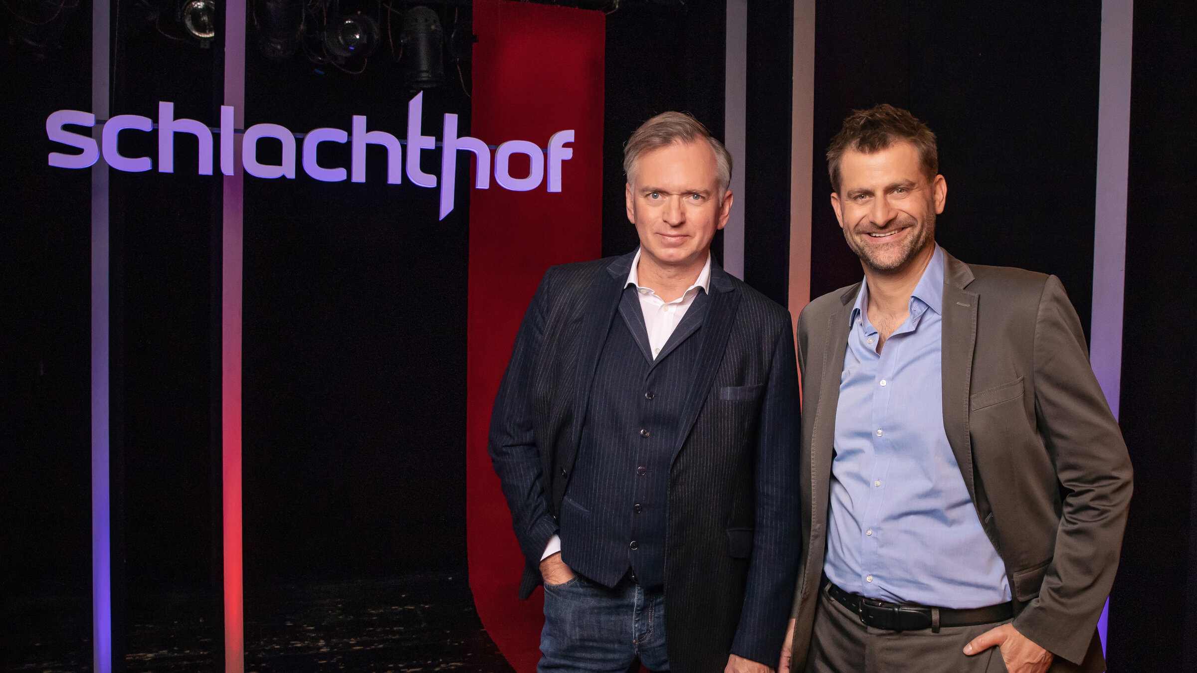 "Schlachthof": Christian Springer und Michael Altinger.