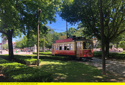 Durch Porto mit der Elektrischen