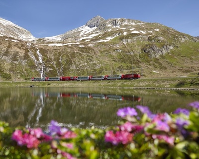 Traumhafte Bahnstrecken der Schweiz: Im<br/>"Glacier Express" von Zermatt nach St. Moritz