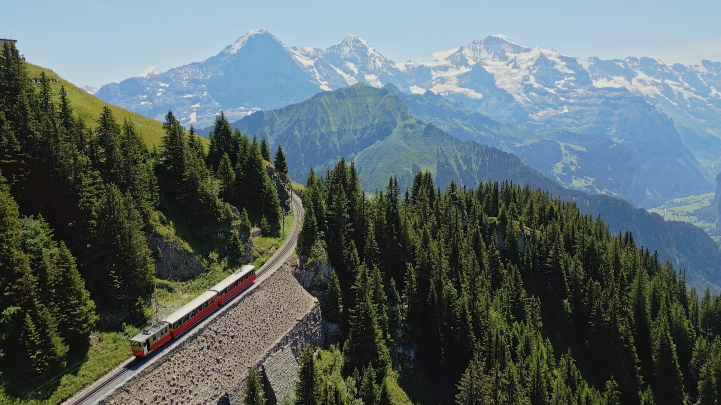 "Spektakuläre Bergbahnen der Schweiz II (3/4) - "Schynige-Platte-Bahn" - Die Beharrliche": Schynige-Platte-Bahn