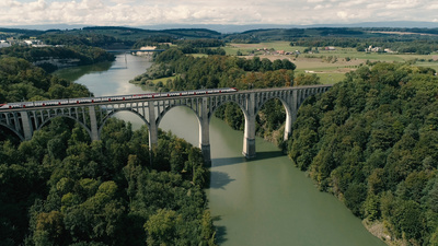 Traumhafte Bahnstrecken der Schweiz:<br/>Vom Dreiseenland durch das Lavaux bis nach Genf