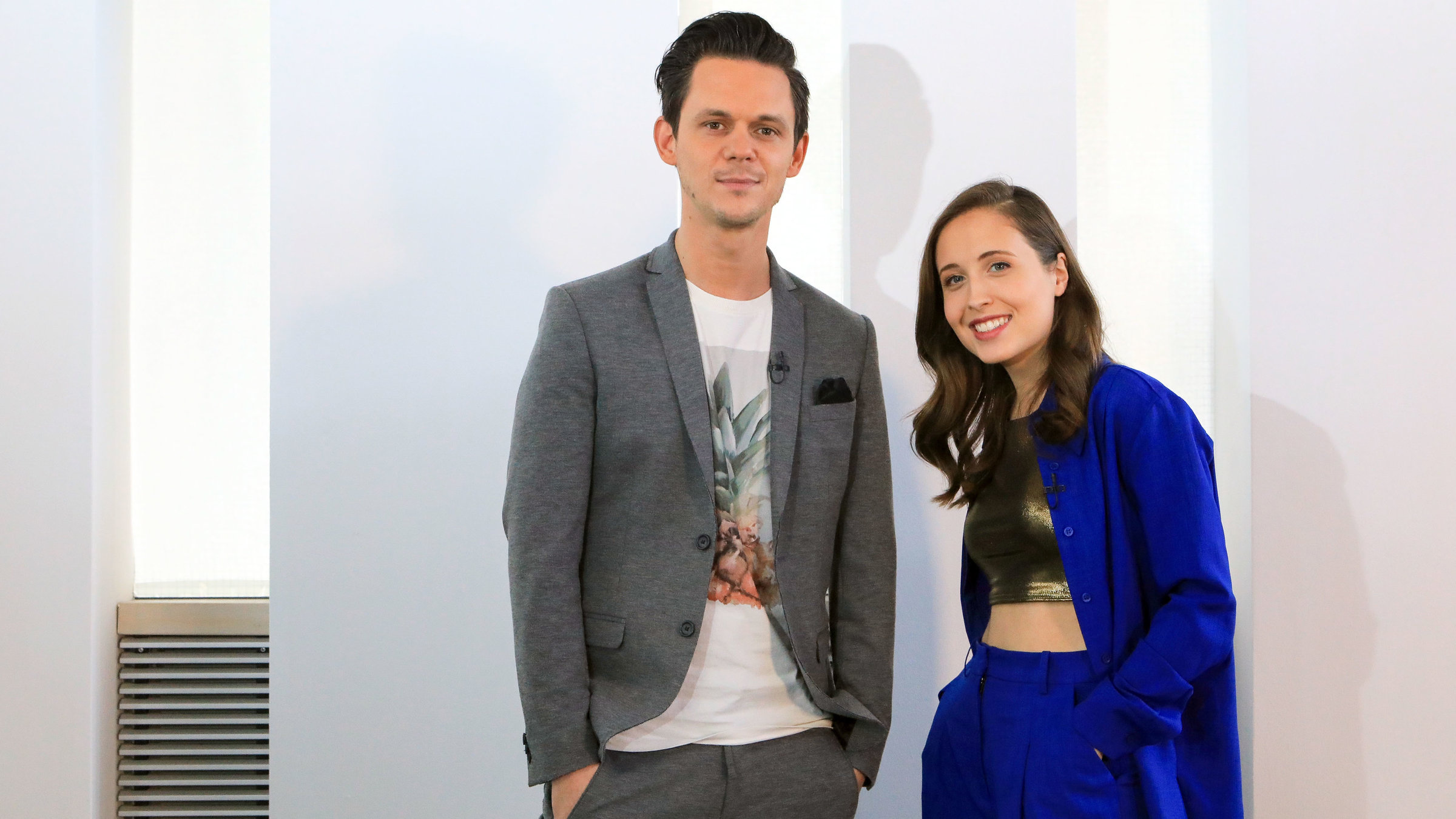 Jo Schück und Alice Merton bei zdf@bauhaus.