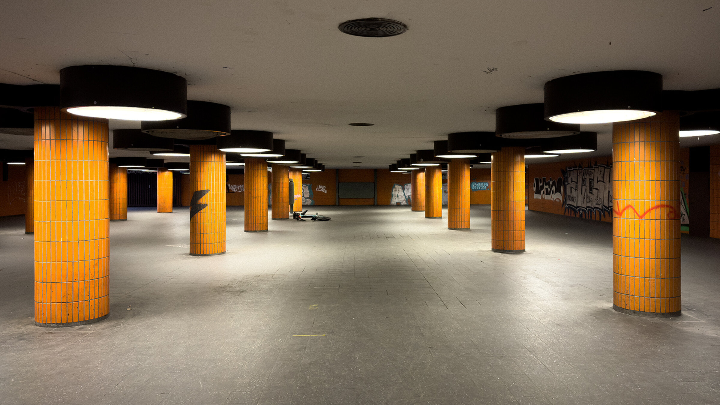 "Metrokosmos: Berlin": Die Mittelebene der Station Siemensdamm.