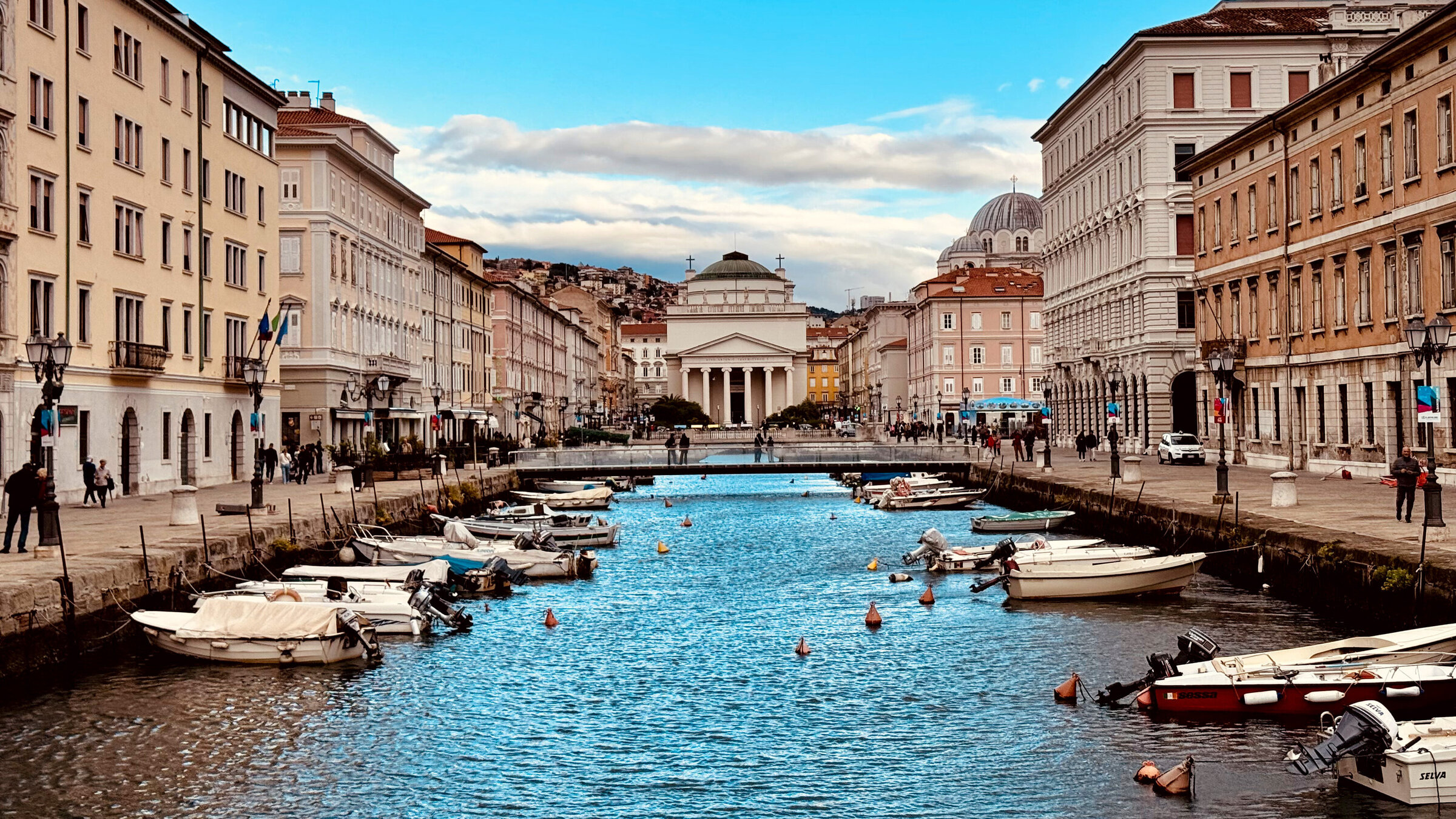 "Triest – Stadt der vielen Namen": Der Canale Grande in Triest.