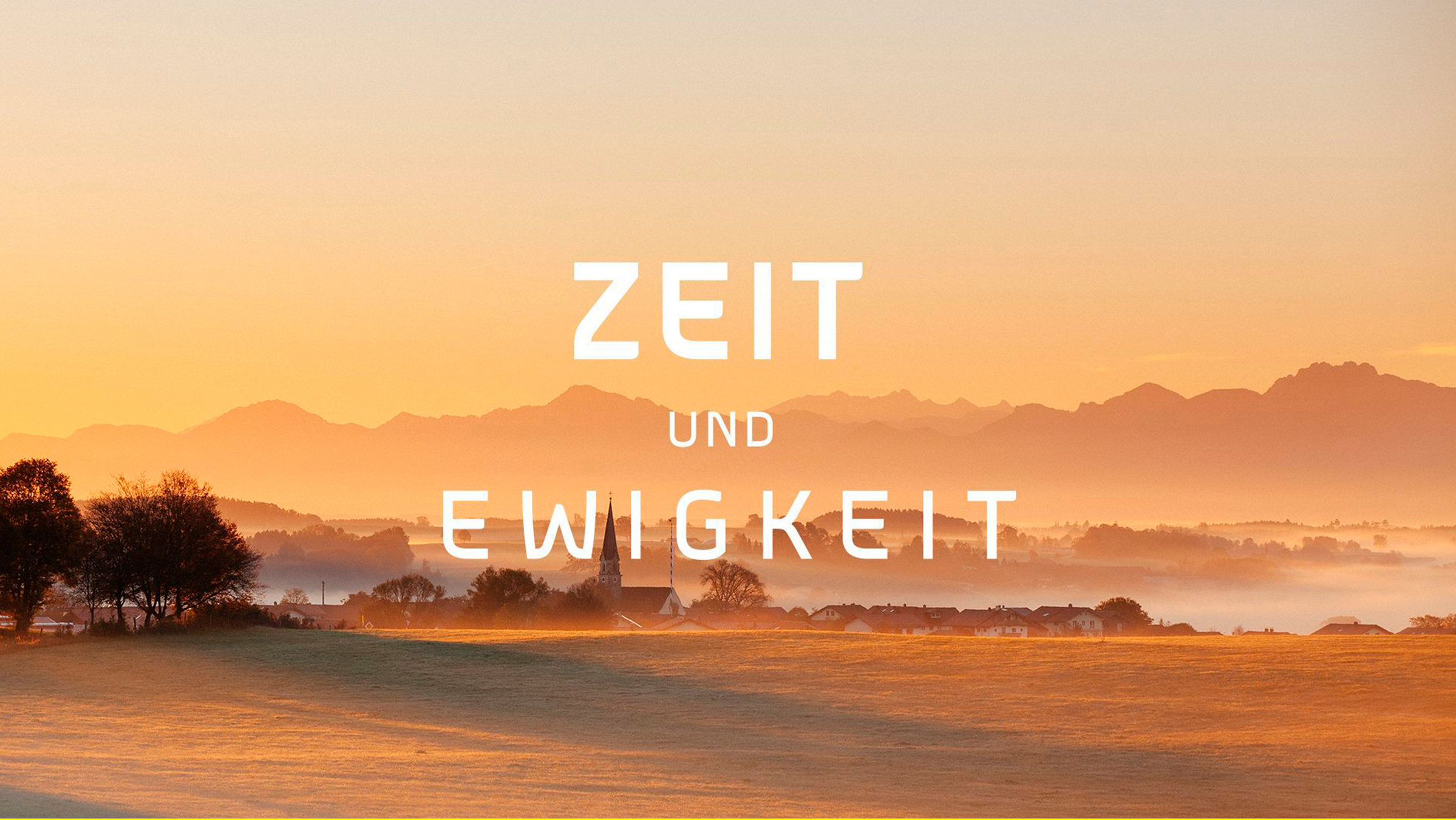Logo der Reihe "Zeit und Ewigkeit"