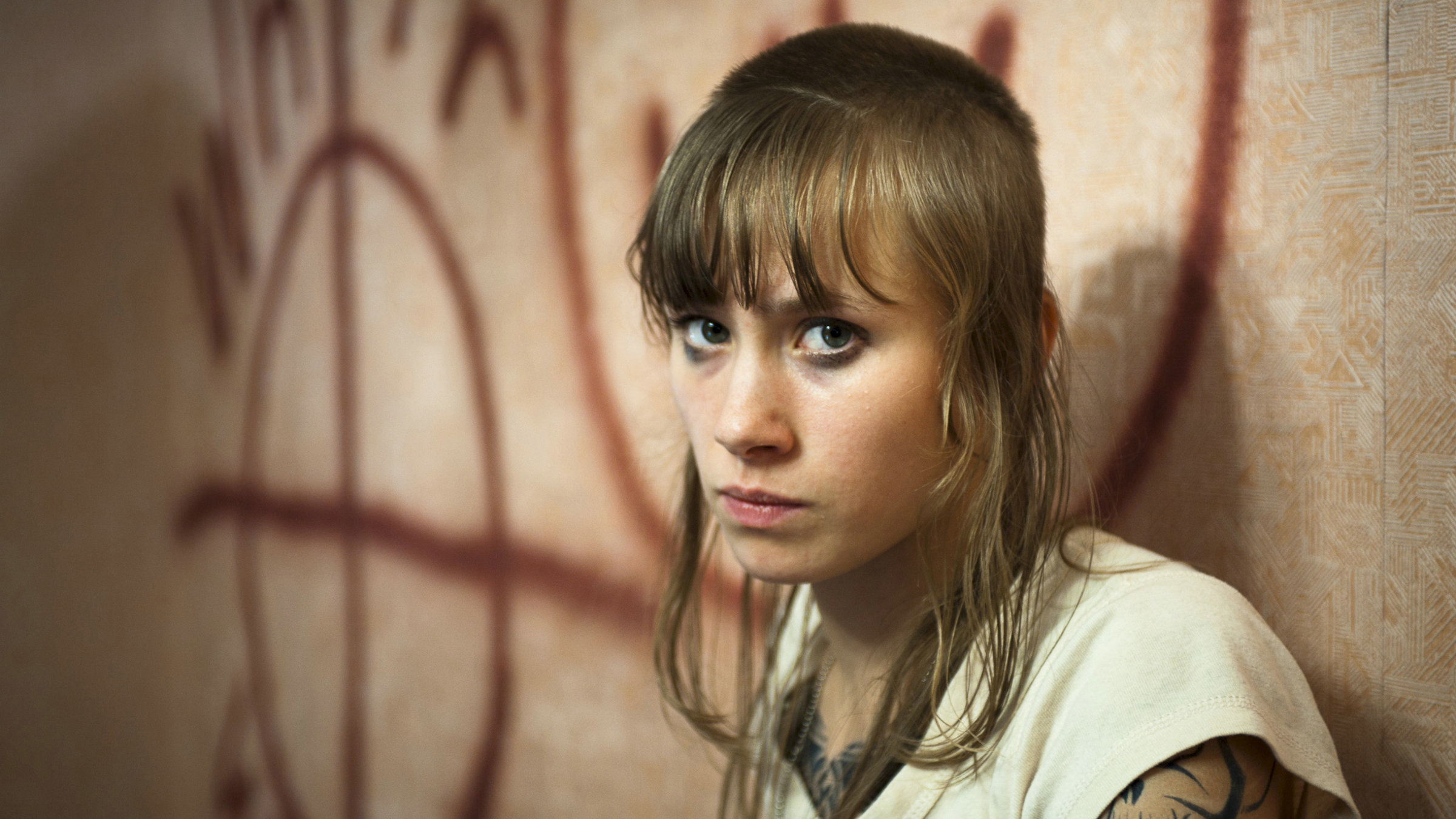 "Kriegerin": Großaufnahme von Marisa (Alina Levshin).