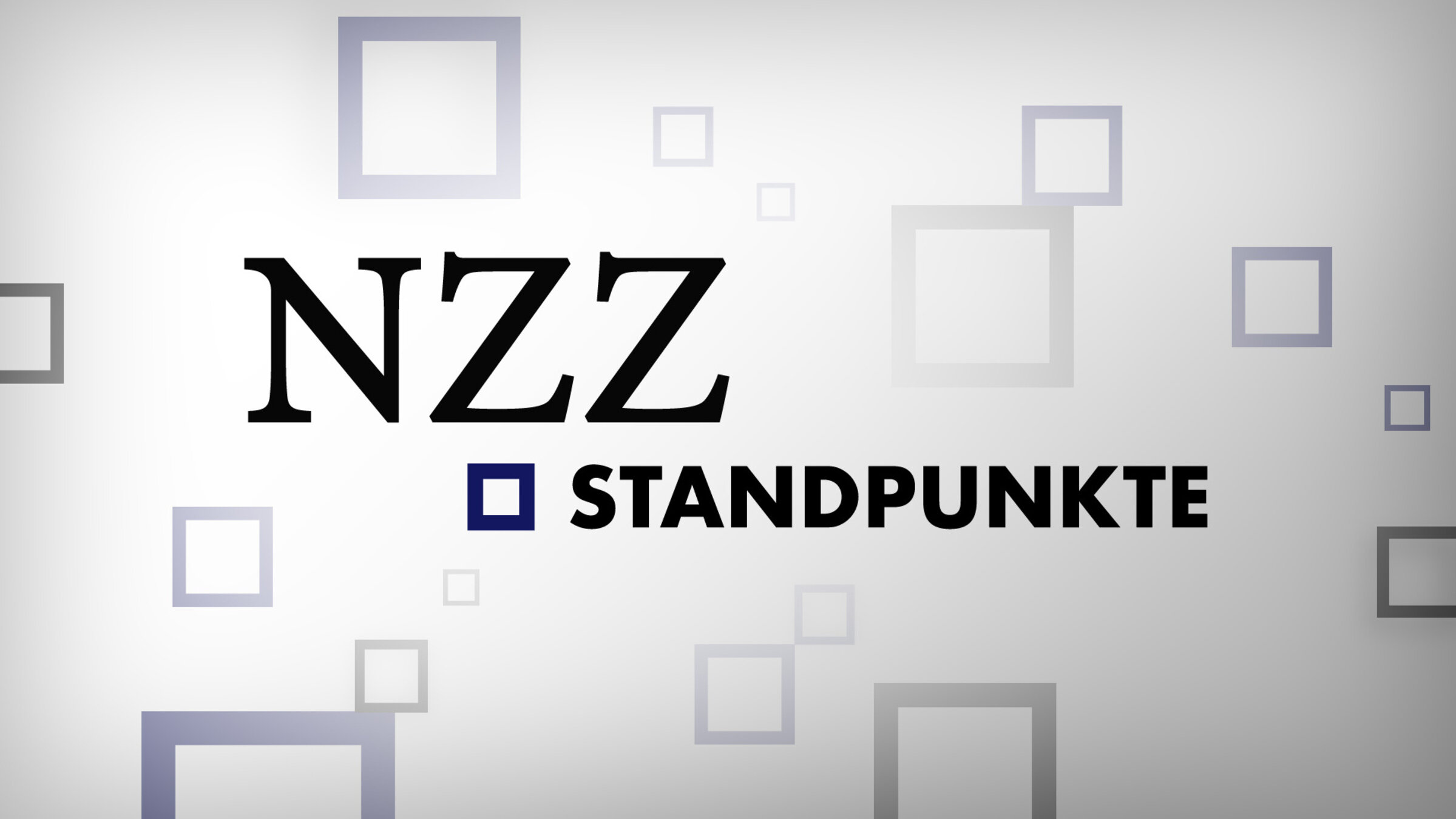 "NZZ Standpunkte":  Keyviusal
