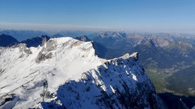 Am Grat der Zugspitze