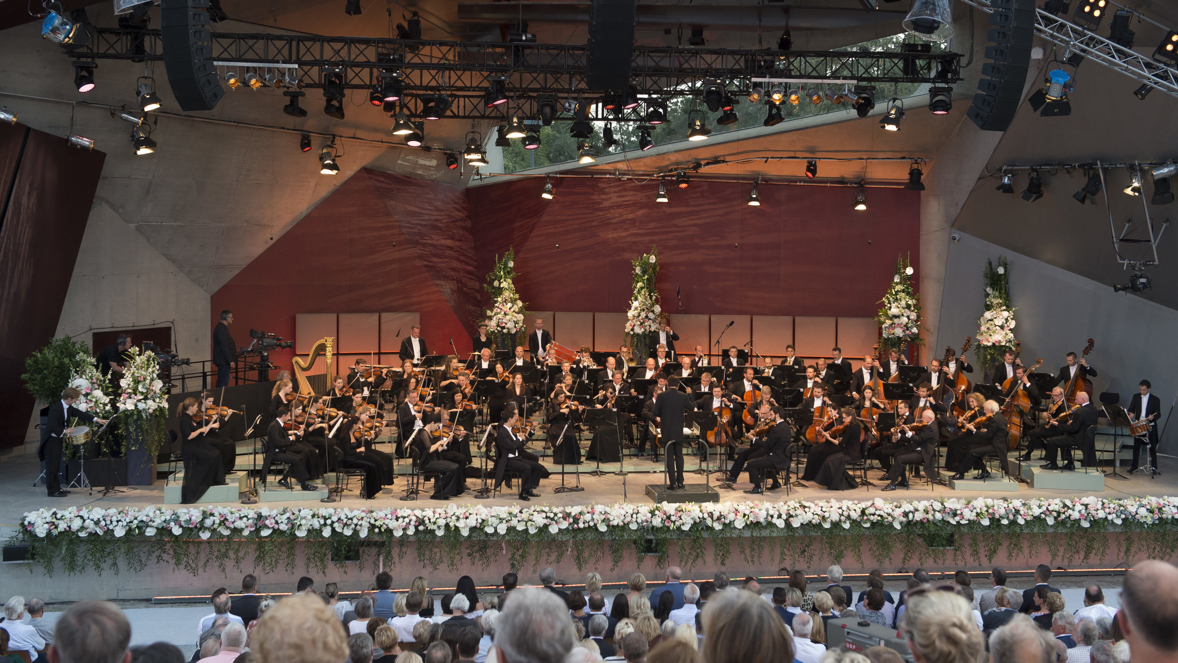 "Sommernachtsgala Grafenegg 2021": Tonkünstler-Orchester Niederösterreich unter Leitung von Chefdirigent Yutaka Sado.