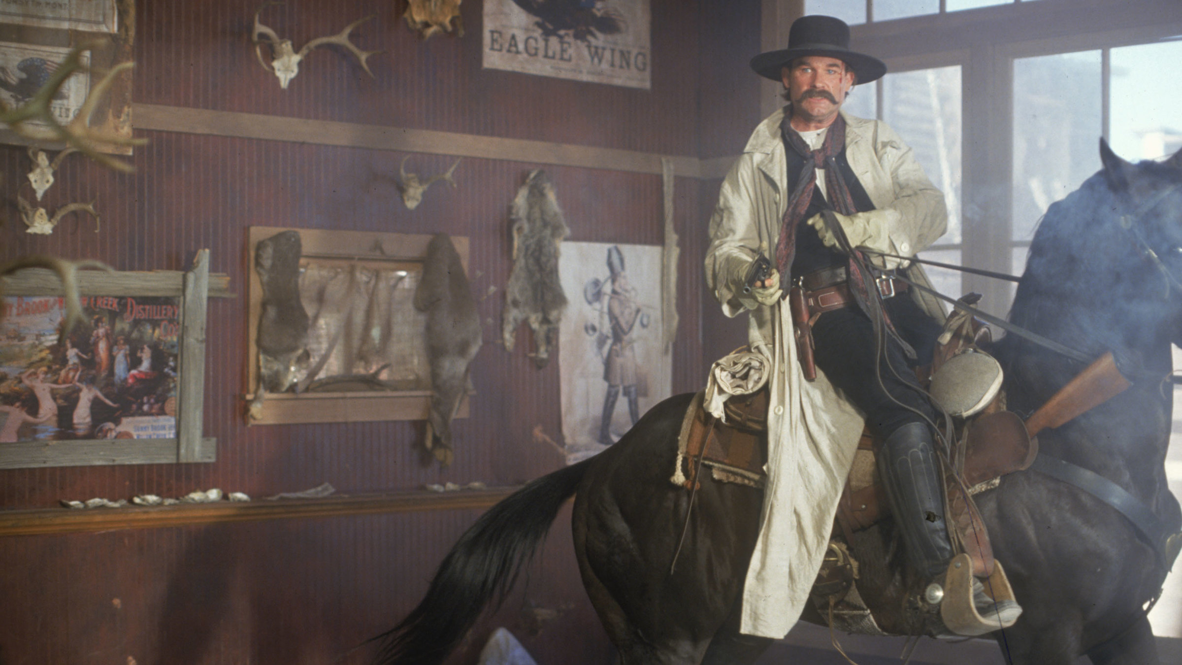 "Tombstone" - Wyatt Earp (Kurt Russel) ist immer für eine Überraschung gut...