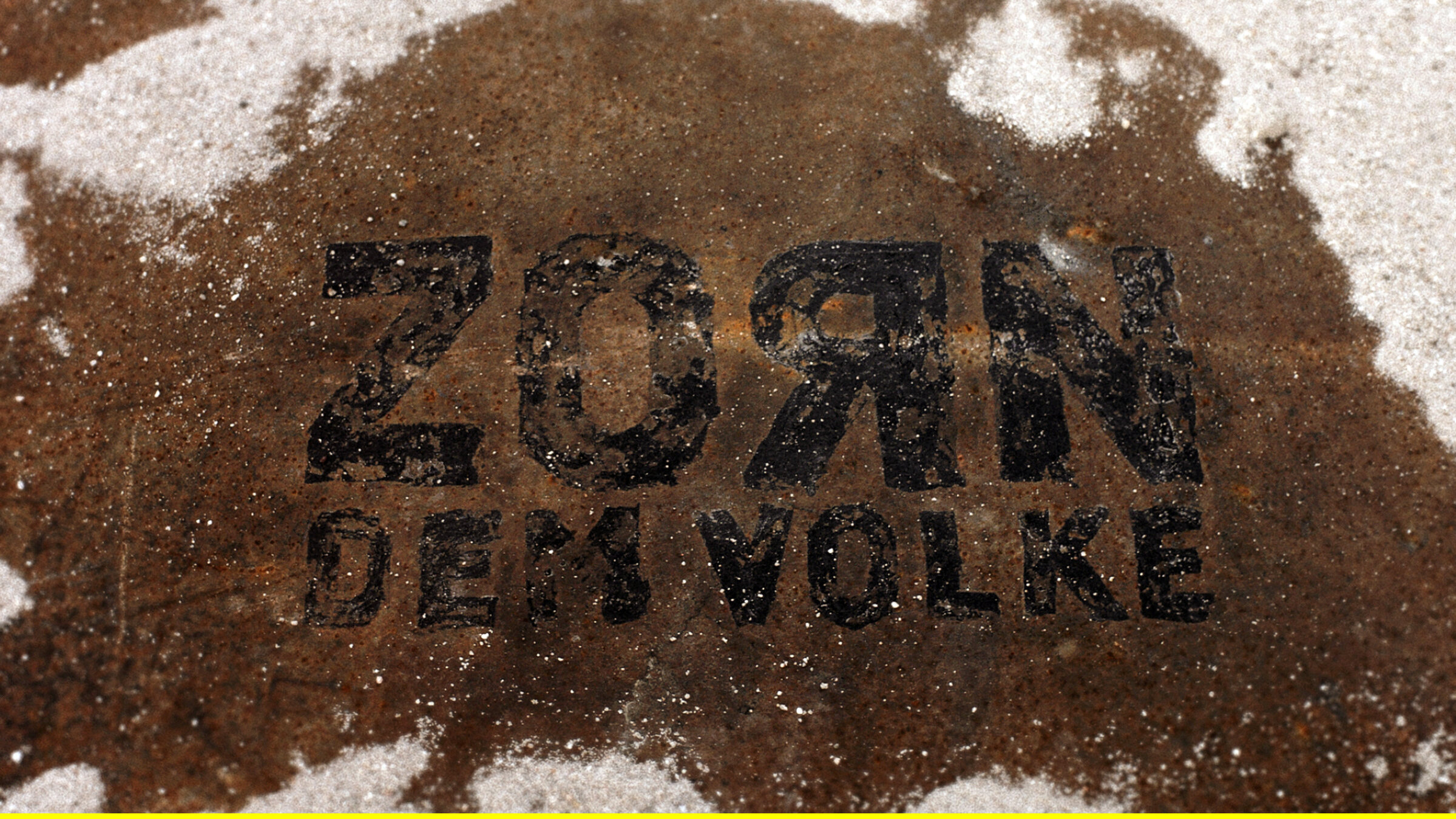 "Zorn dem Volke": Zorn dem Volke.