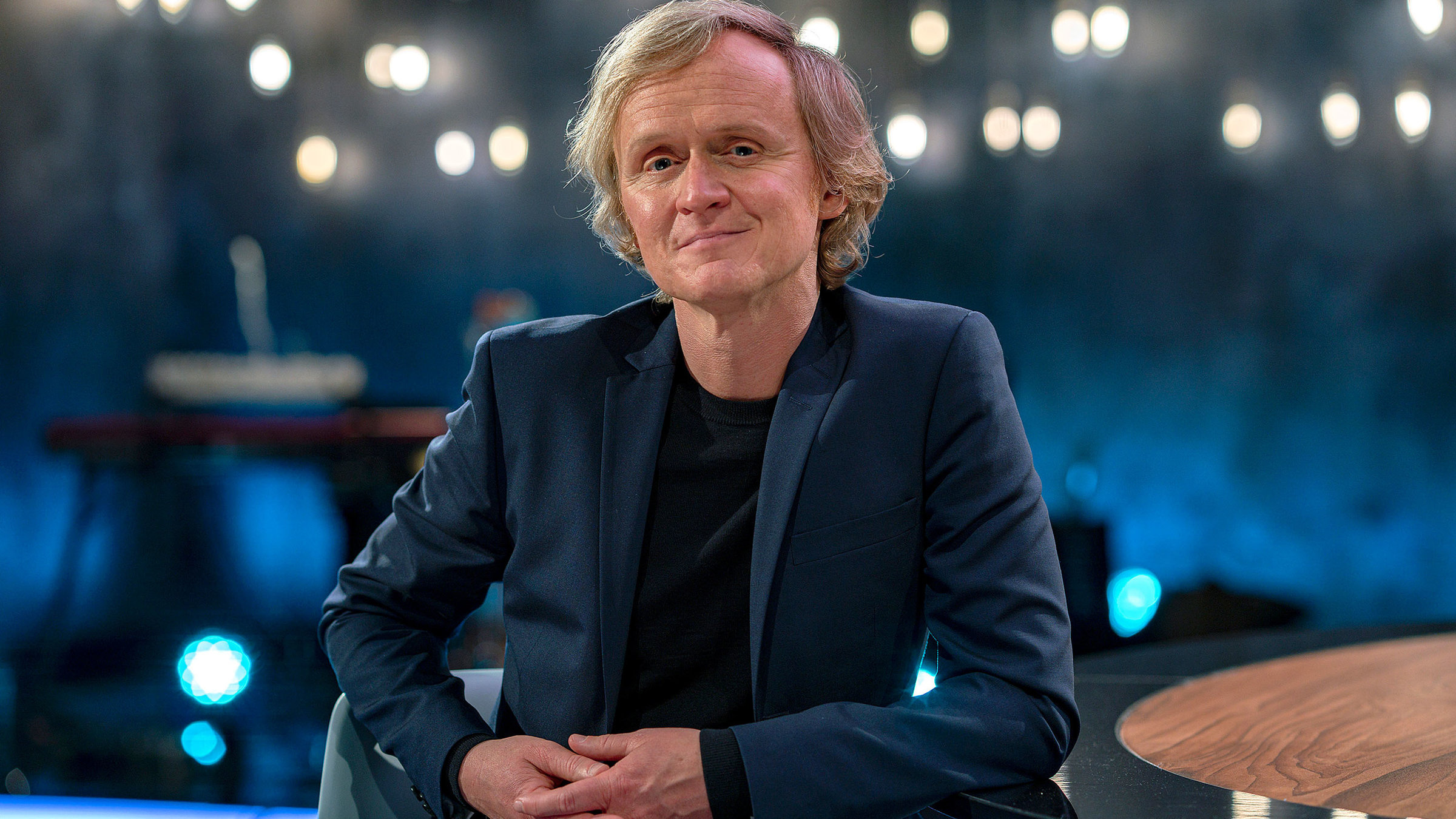 "Gute Unterhaltung": Pierre M. Krause freut sich in seiner neuen Show "Gute Unterhaltung" auf gute Gespräche mit seinen Gästen.