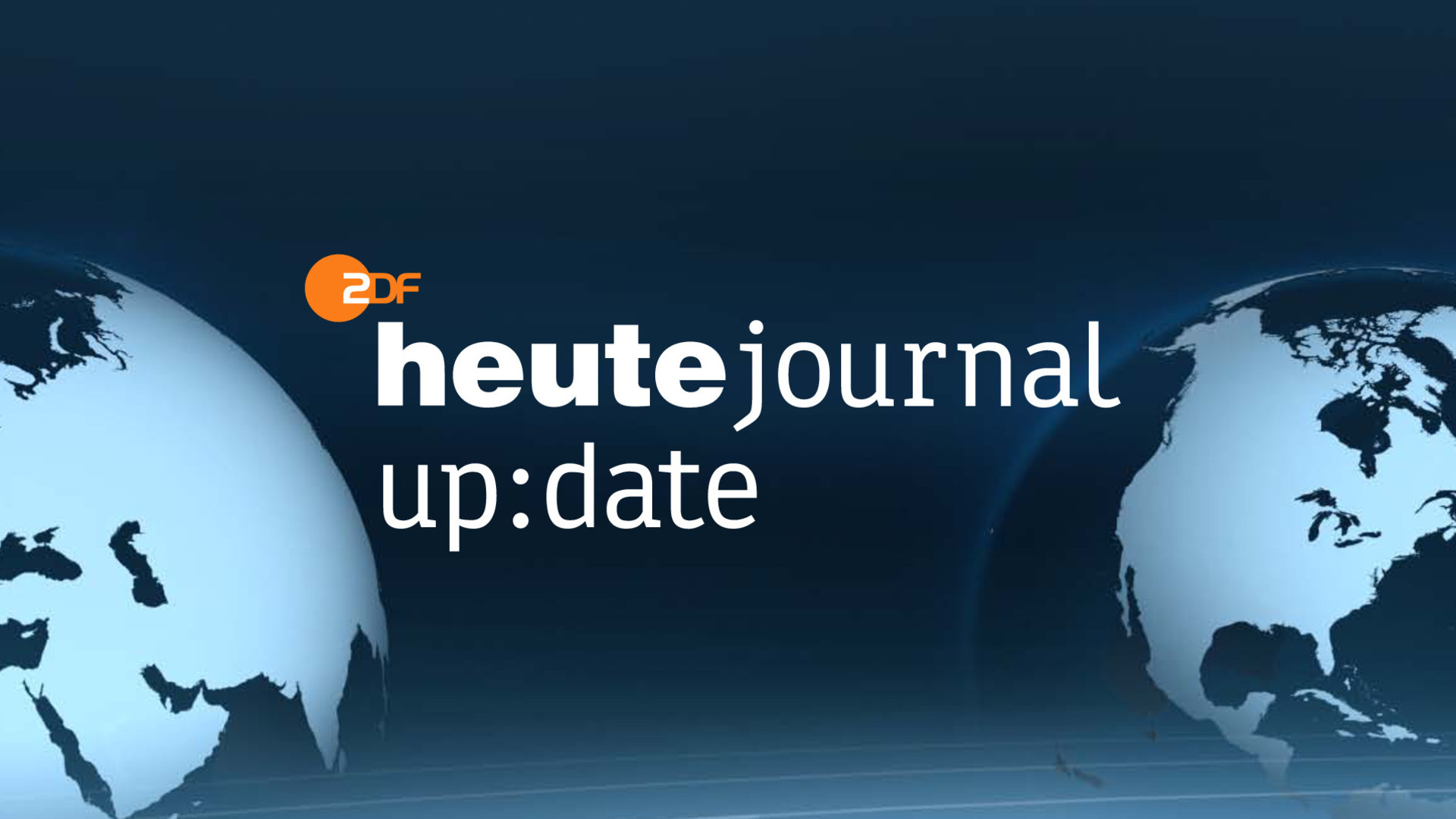 "heute journal update": Sendungslogo.