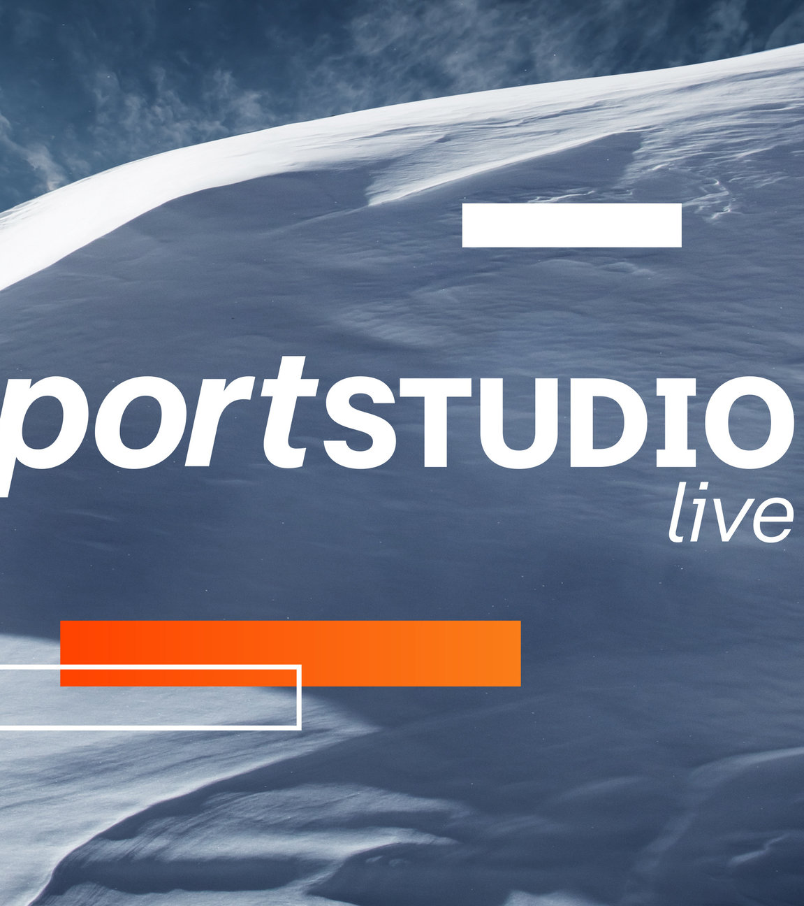 "sportstudio live - Winter": Sendungslogo