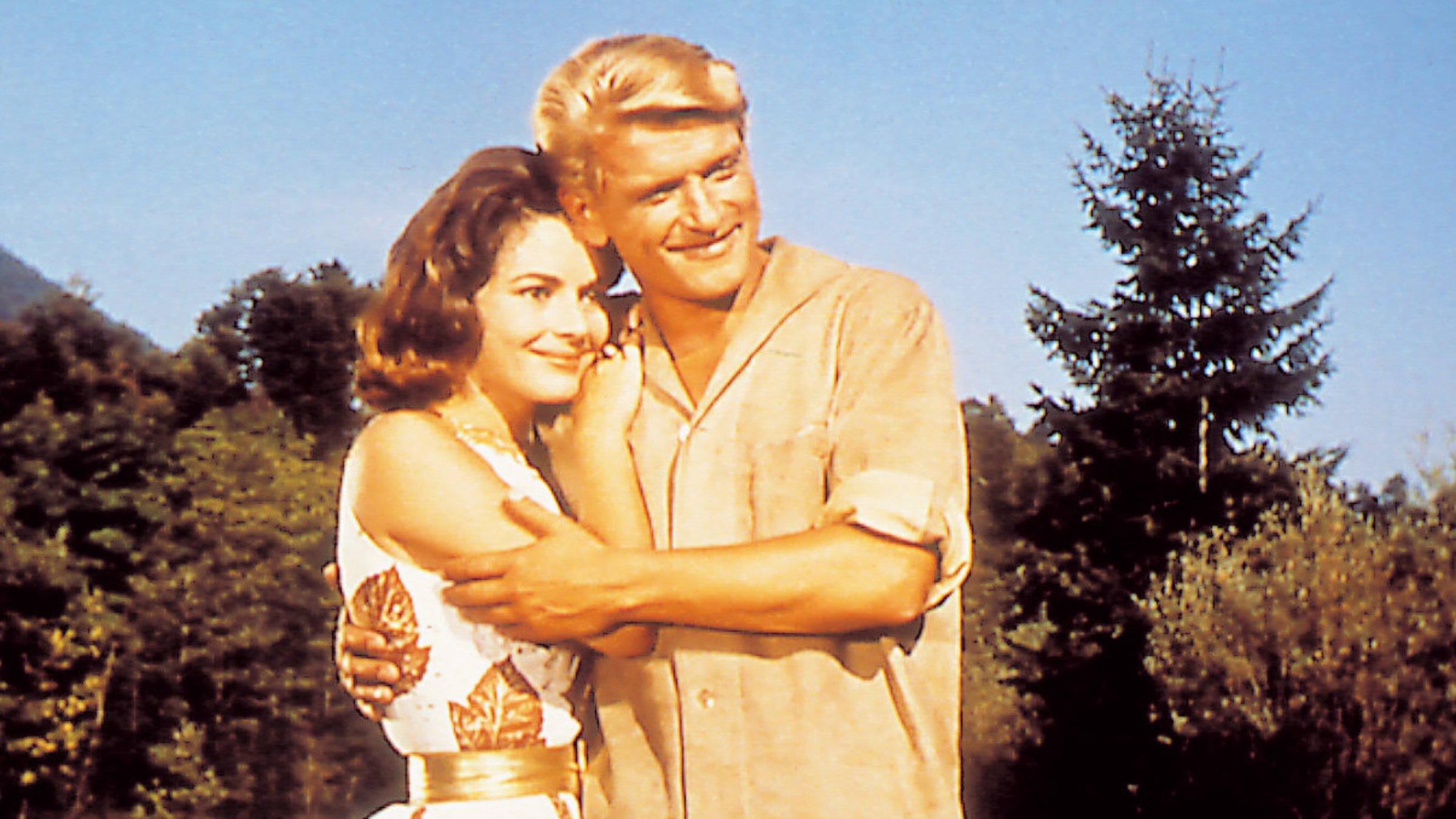 "Im Schwarzen Rössl" - Karin Dor (Eva Lantz), Hans von Borsody (Dr. Martin Behrend).