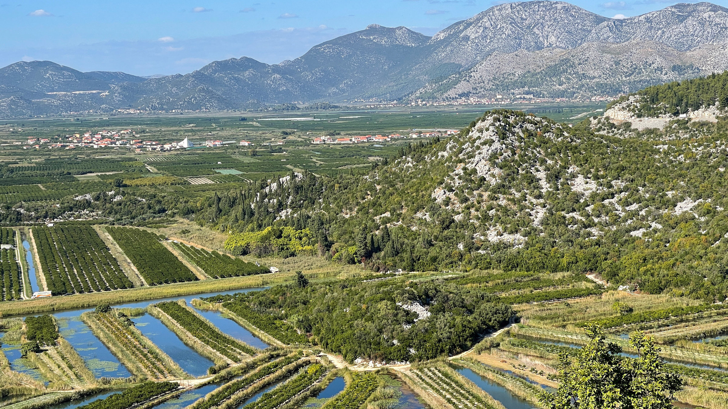 "Der Geschmack Europas - Dalmatien": Das Neretva-Delta.