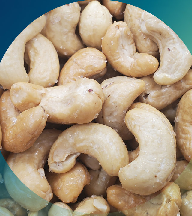 "planet e.: Cashew und Co. - Genuss mit Beigeschmack": Cashewkerne.