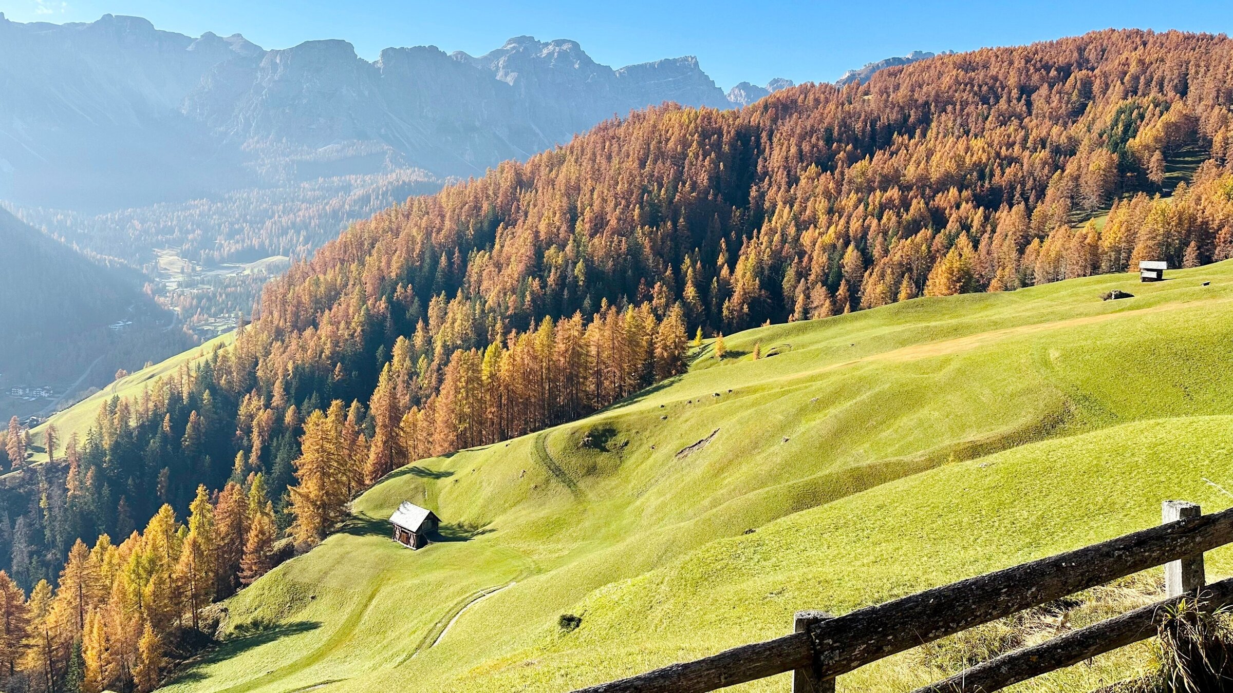 "Berge der Zukunft: Vom Gadertal in die Dolomiten": Lungiarü.