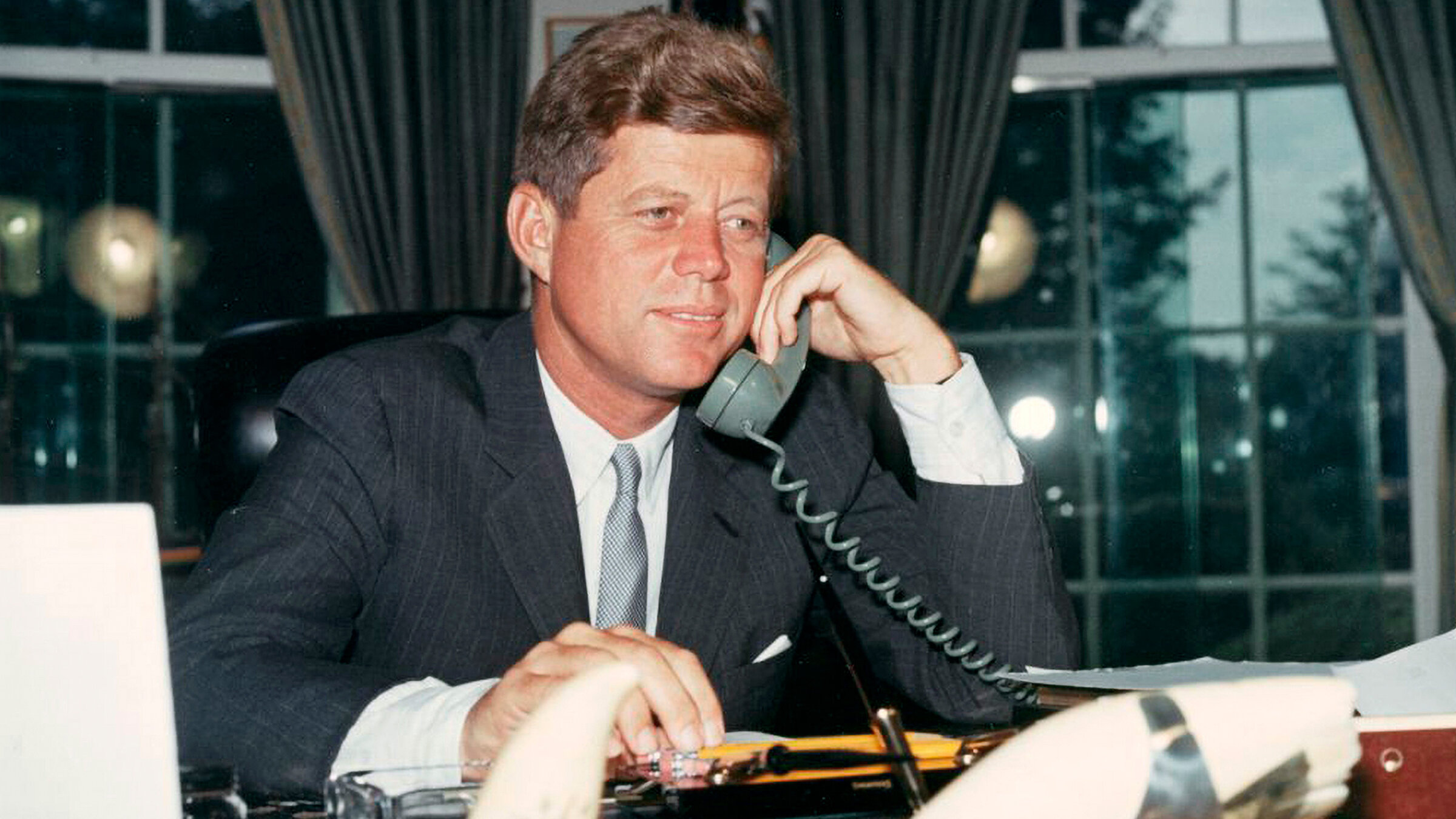 "Kennedy - Schicksalsjahre eines Präsidenten": Präsident Kennedy am Telefon, 1962